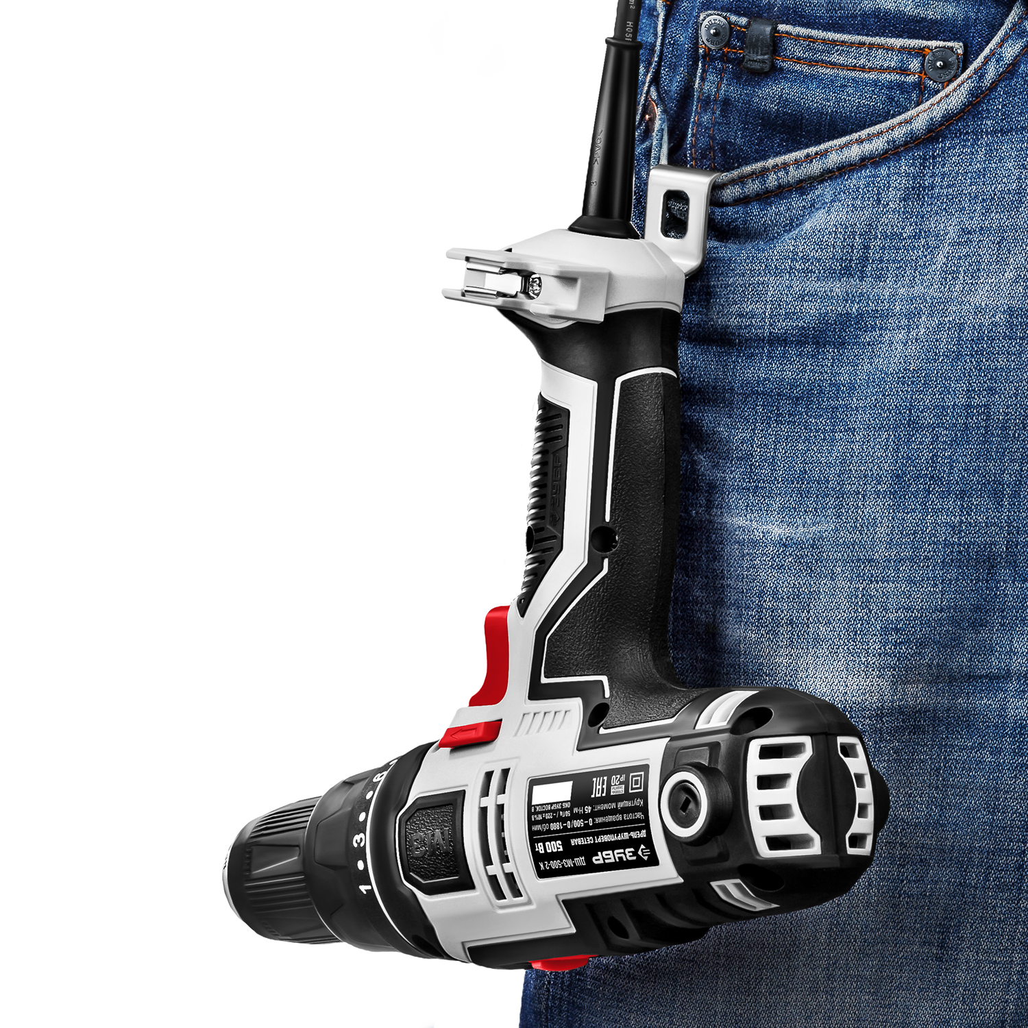 ЗУБР 500 Вт, 45 Н·м, кейс, сетевая дрель-шуруповерт (ДШ-М3-500-2 К) — фото 13