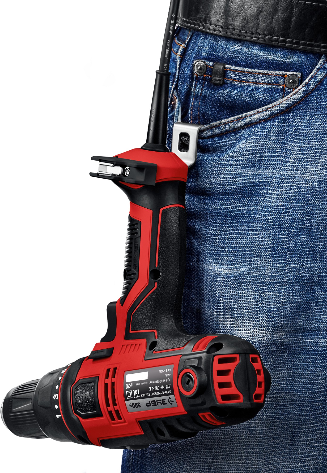 ЗУБР 500 Вт, 45 Н·м, кейс, сетевая дрель-шуруповерт (ДШ-М3-500-2 К) — фото 8