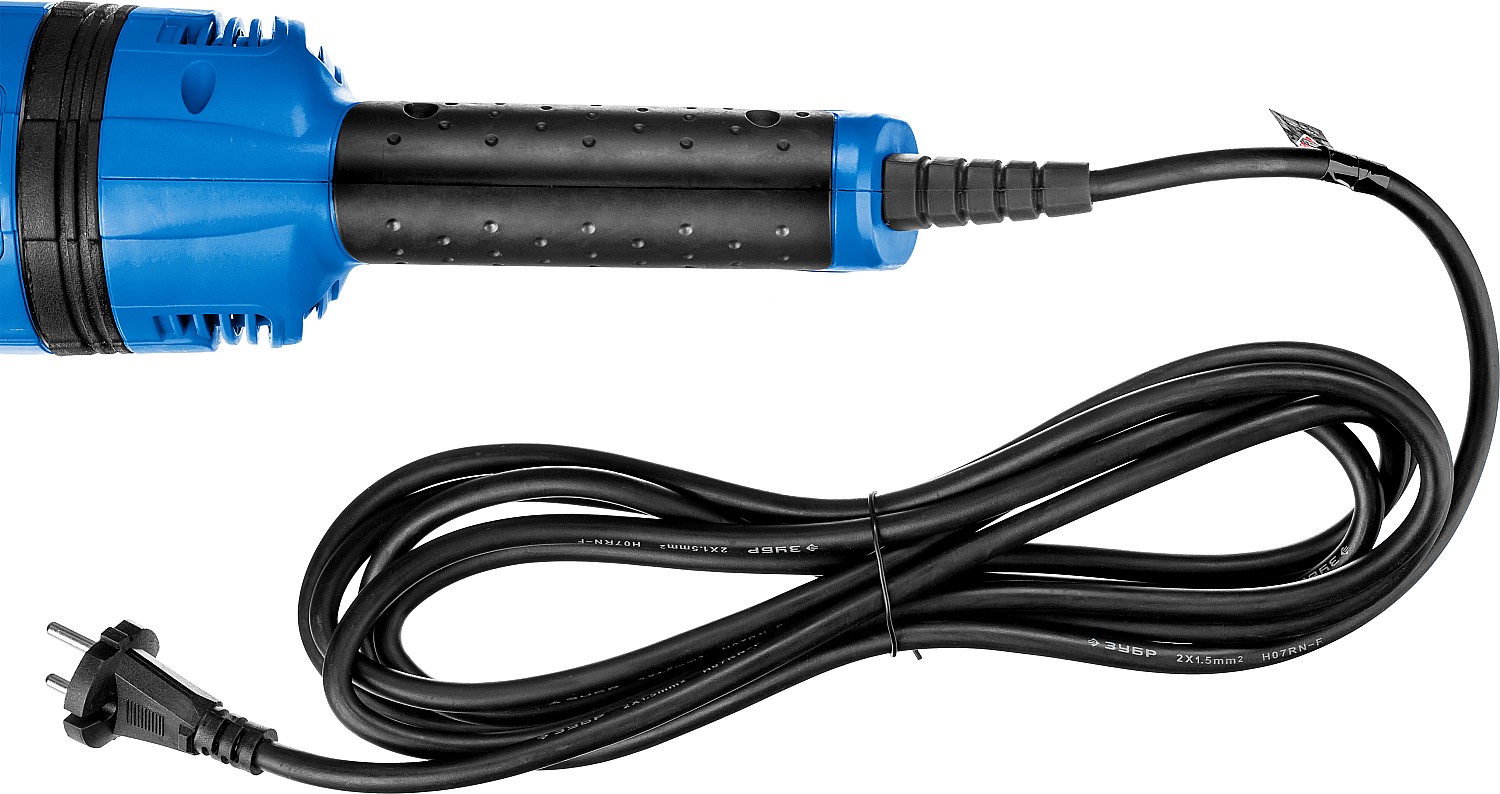 ЗУБР d 180 мм, 2100 Вт, 45 мм, штроборез (бороздодел), метал. ящик, Профессионал (ЗШ-П45-2100 ПВТК) — фото 12