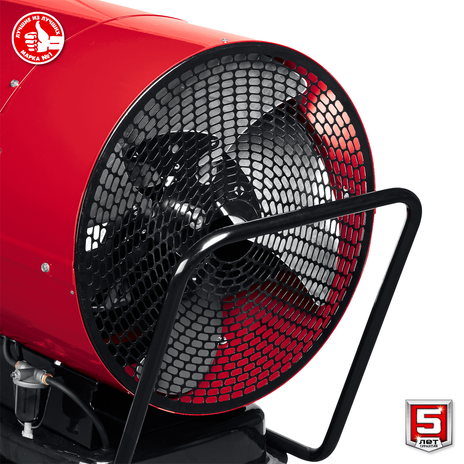 ЗУБР 110 кВт, дизельная тепловая пушка, прямой нагрев (ДП-К8-110-Д) — фото 9