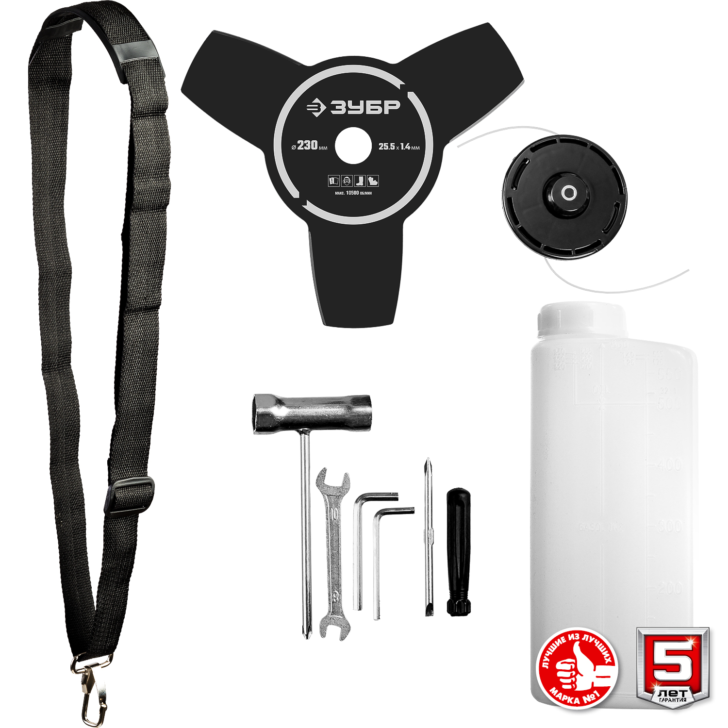 ЗУБР 1 кВт, бензиновый триммер (КРБ-1000) — фото 13