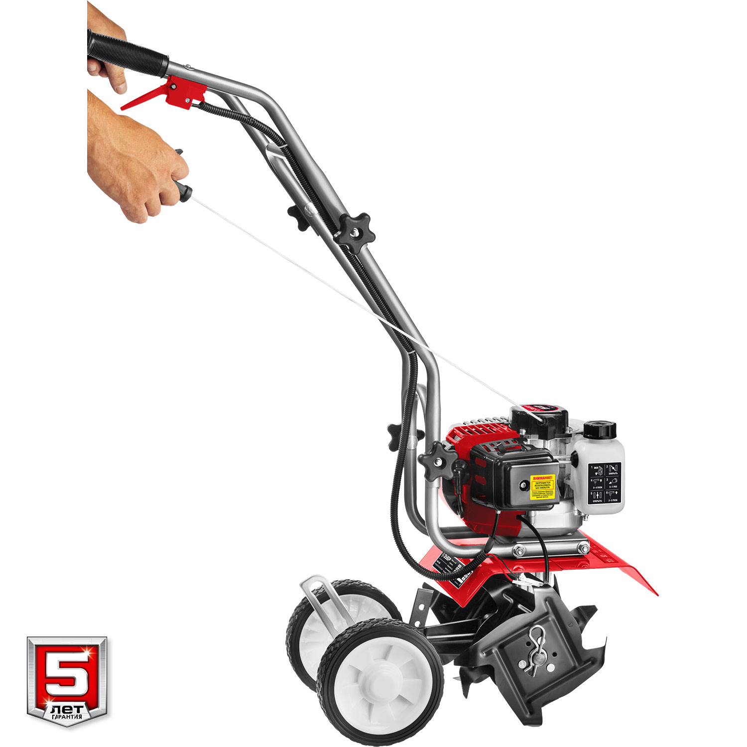 ЗУБР 2.2 л.с., бензиновый культиватор (МКЛ-100) — фото 12