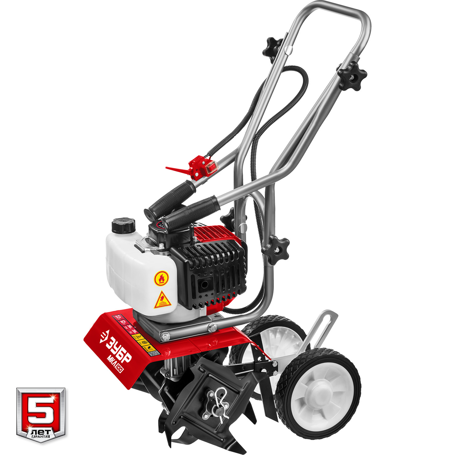 ЗУБР 2.2 л.с., бензиновый культиватор (МКЛ-100) — фото 9
