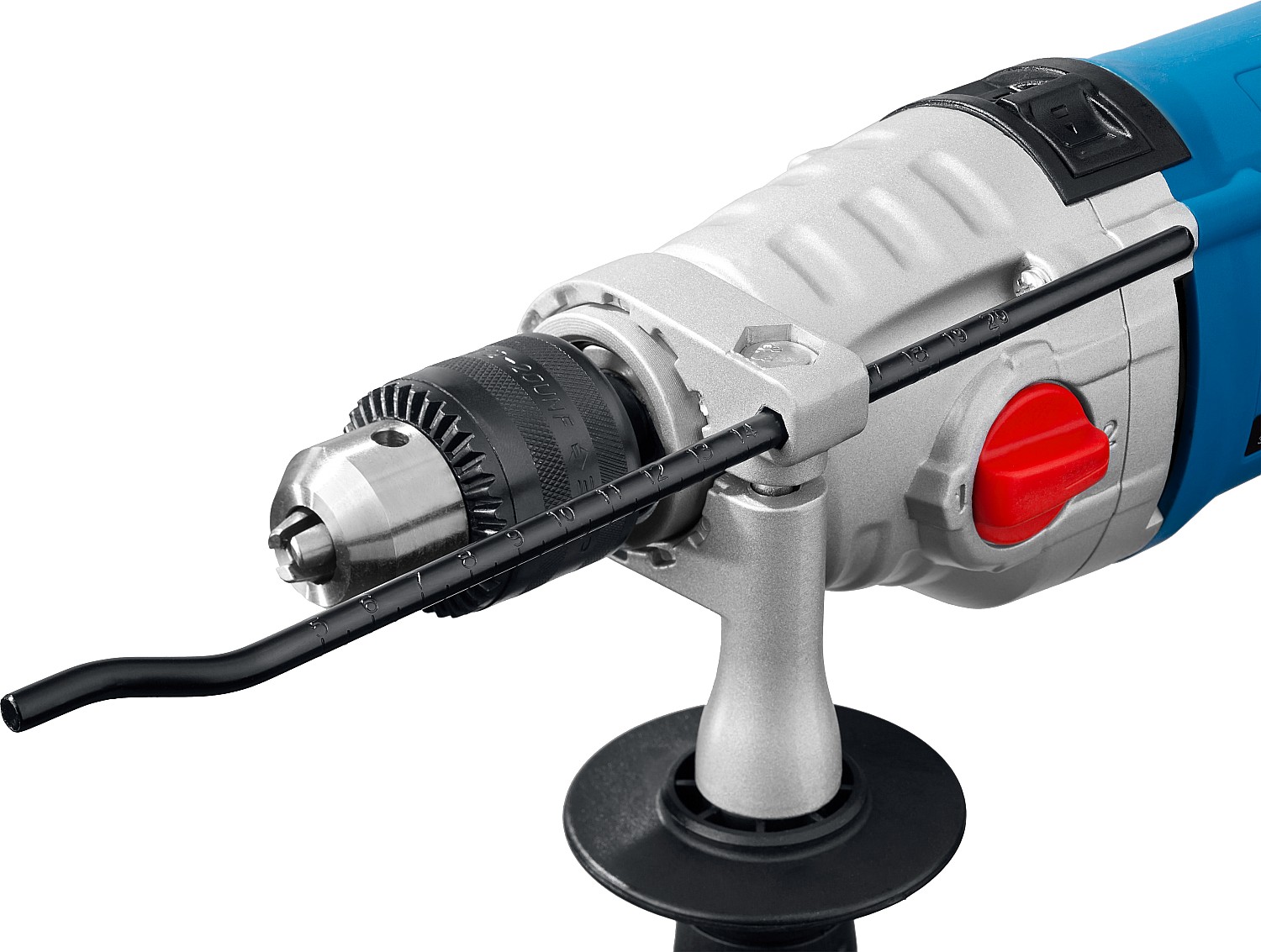 ЗУБР 1100 Вт, 13 мм, 2 скорости, ударная дрель, мет. корпус, Профессионал (ЗДУ-1100-2 ЭРМКМ2) — фото 4