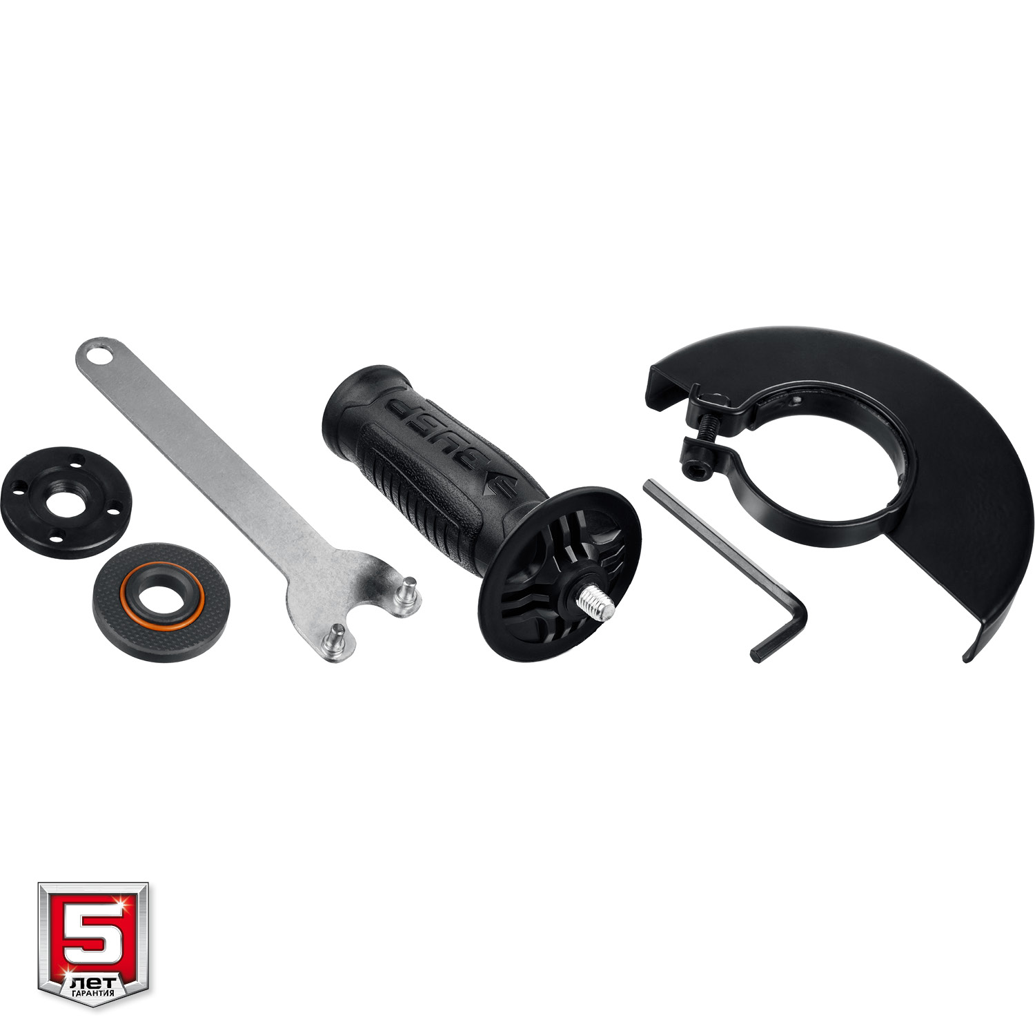 ЗУБР 1200 Вт, d125 мм, УШМ, регулировка оборотов (УШМ-125-1205 Э) — фото 12