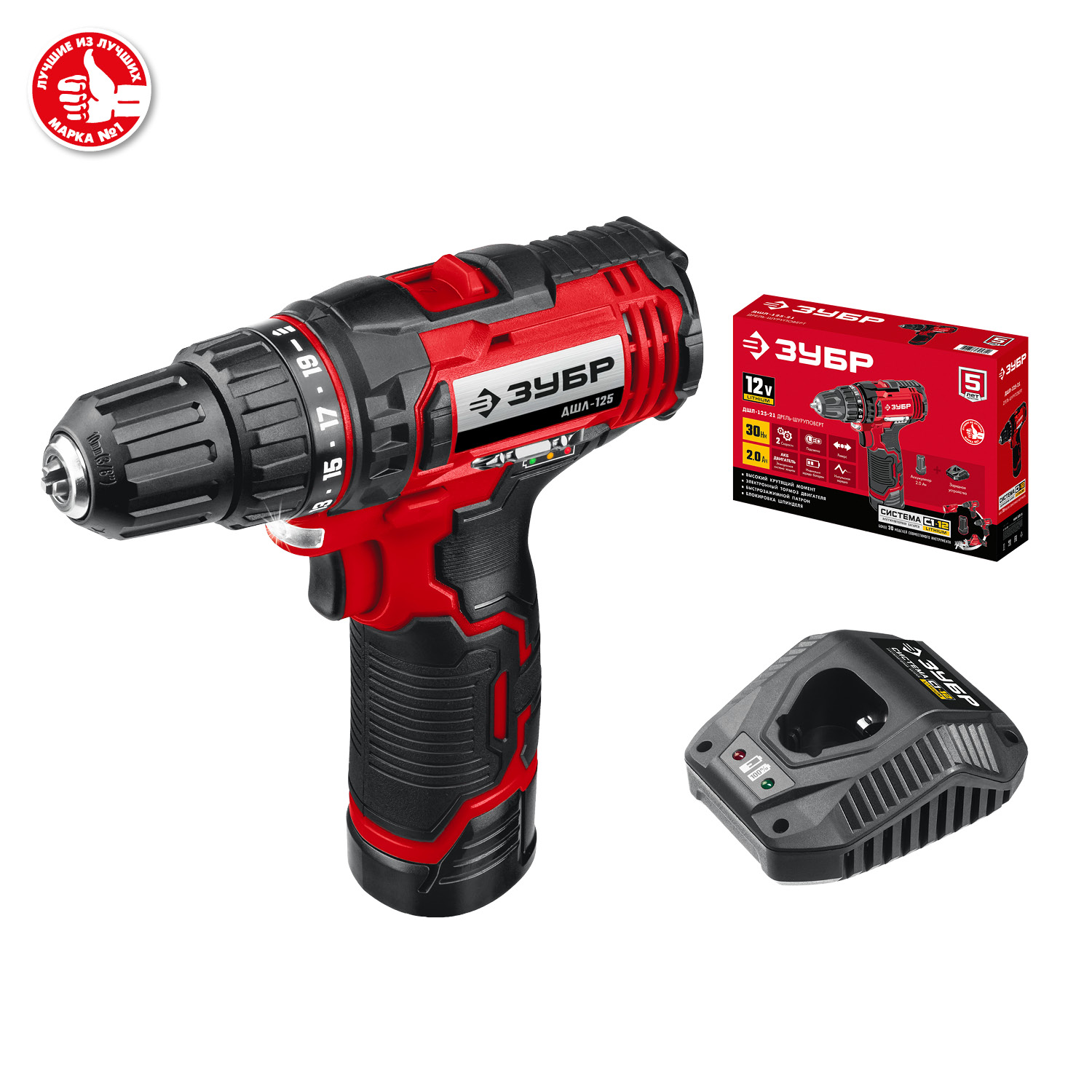 ЗУБР С1-12, 12 В, 80 мм, 1 АКБ (2 А·ч), сабельная пила (СПЛ-125-21) — фото 9