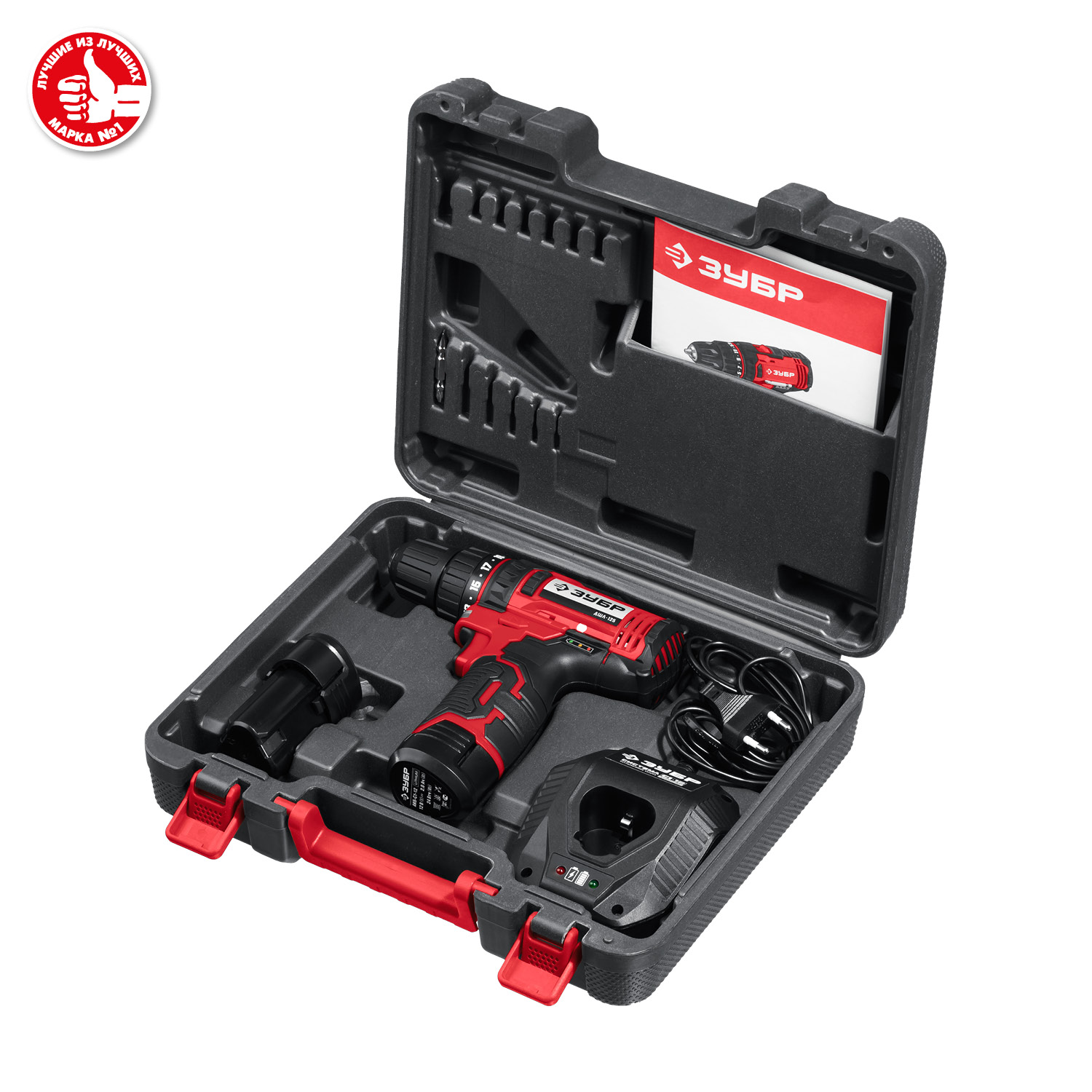 ЗУБР С1-12, 12 В, 80 мм, 2 АКБ (2 А·ч), сабельная пила (СПЛ-125-22) — фото 15