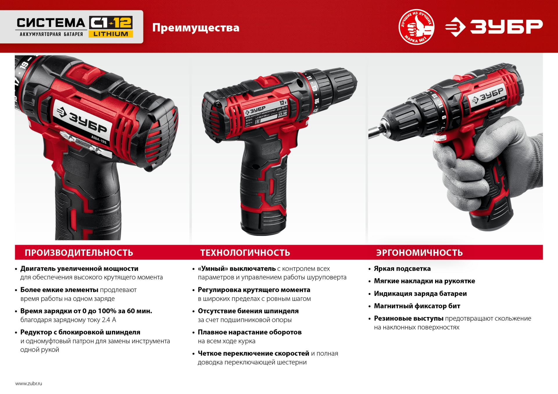 ЗУБР С1-12, 12 В, 80 мм, 2 АКБ (2 А·ч), сабельная пила (СПЛ-125-22) — фото 20