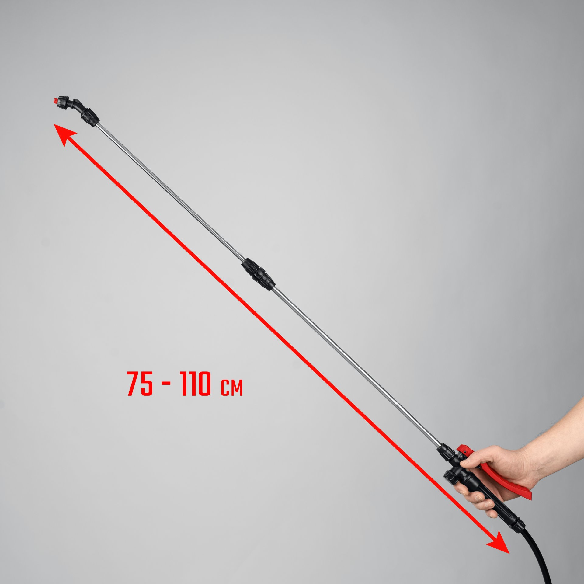 ЗУБР 16 л, колеса, аккумуляторный опрыскиватель (ОПС-16К) — фото 9