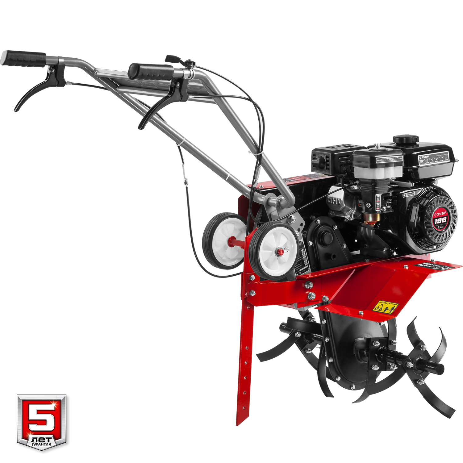 ЗУБР 6.5 л.с., бензиновый культиватор (МКТ-170) — фото 8