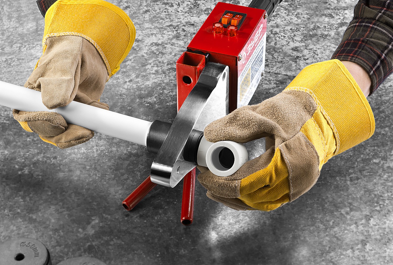 ЗУБР 2000 / 1000 Вт, паяльник для полипропиленовых труб, 6 насадок в комплекте (АСТ-2000) — фото 11