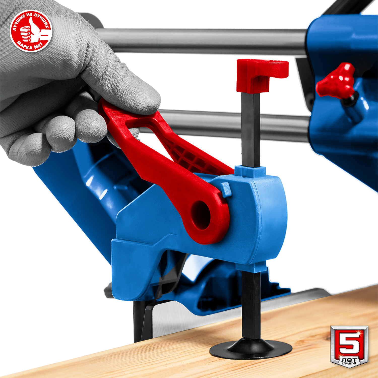 ЗУБР Профессионал ППТ-216-П пила торцовочная с протяжкой, d 216 х 30 мм, 1800 Вт — фото 17