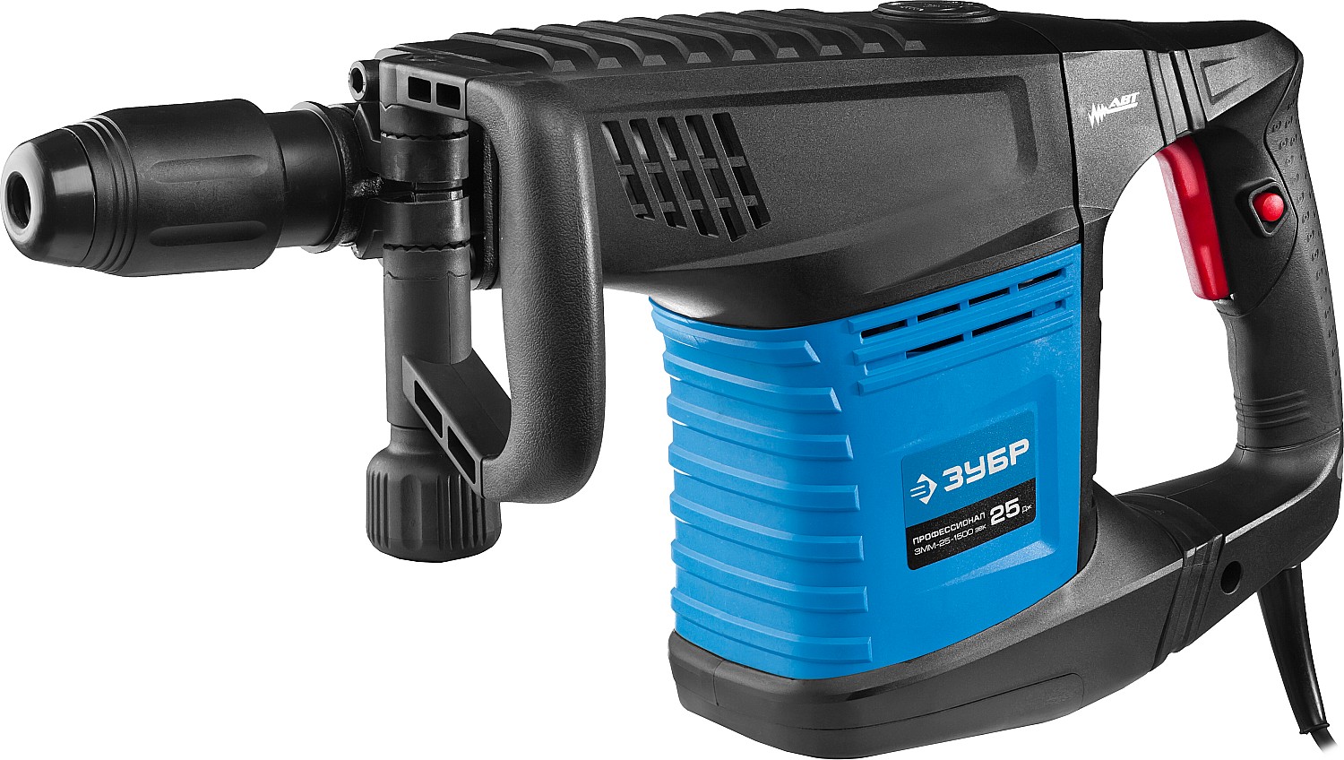 ЗУБР 25 Дж, 1500 Вт, АВТ, отбойный молоток SDS-Max, Профессионал (ЗММ-25-1500 ЭВК) — фото 3