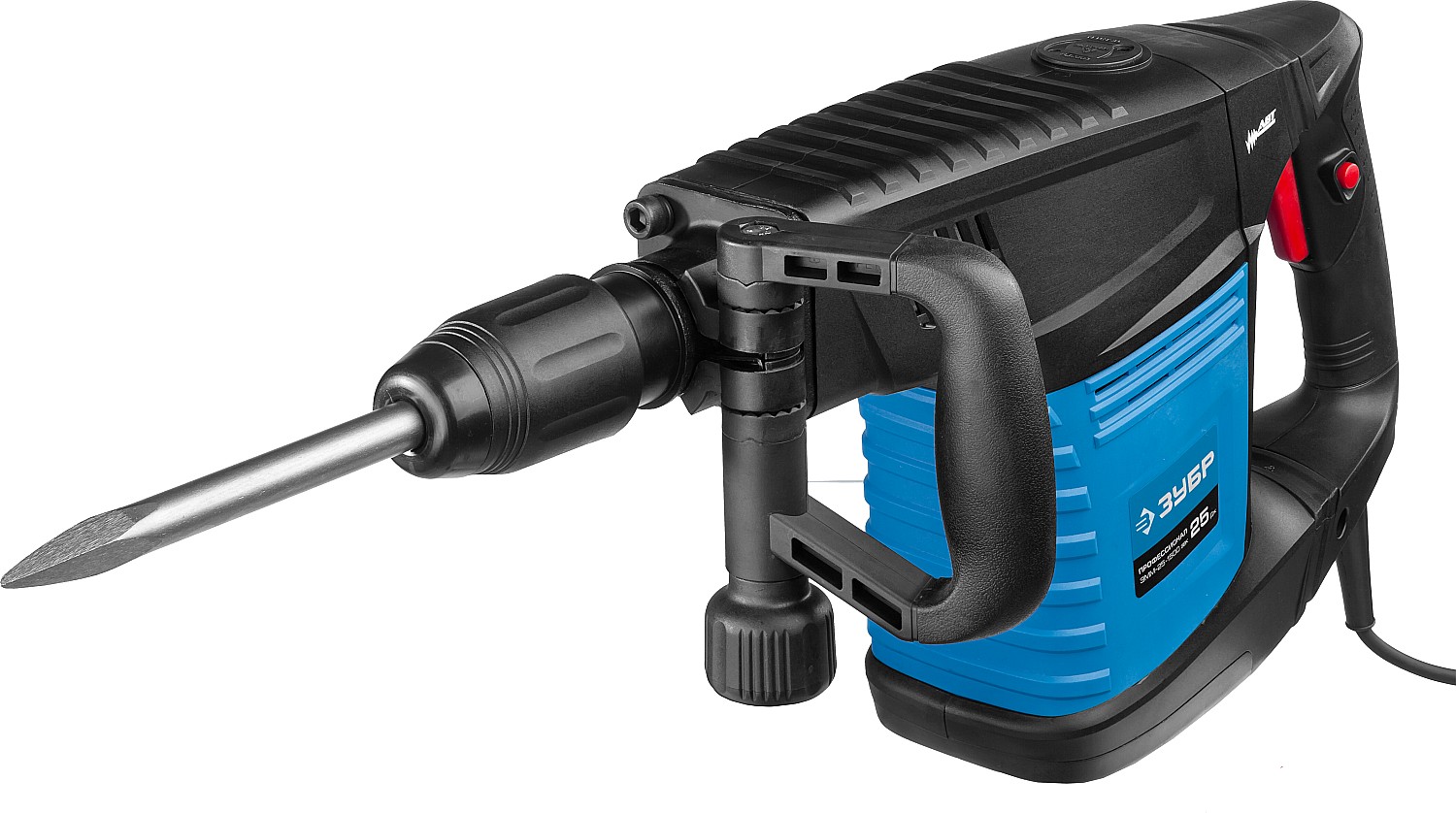 ЗУБР 25 Дж, 1500 Вт, АВТ, отбойный молоток SDS-Max, Профессионал (ЗММ-25-1500 ЭВК) — фото 6