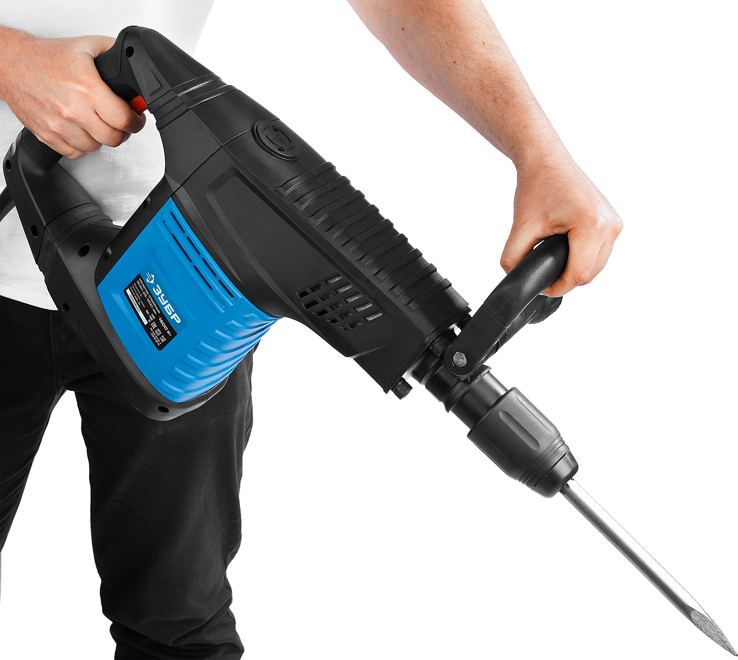 ЗУБР 25 Дж, 1500 Вт, АВТ, отбойный молоток SDS-Max, Профессионал (ЗММ-25-1500 ЭВК) — фото 8