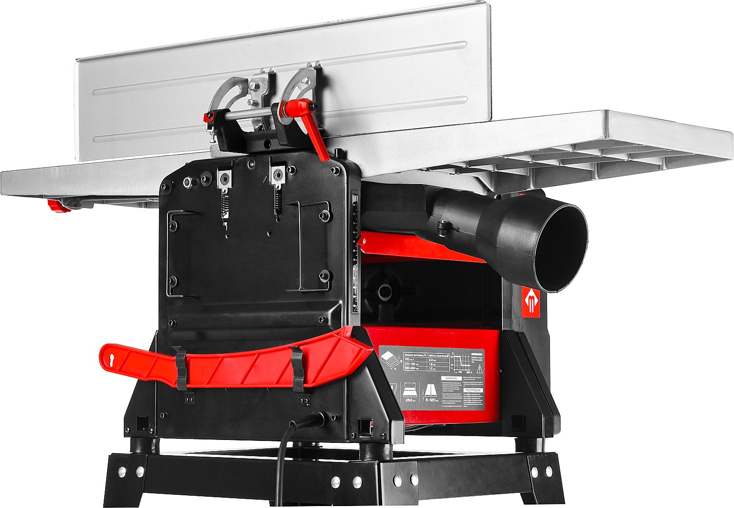 ЗУБР 254 мм, 1600 Вт, фуговально - рейсмусовый станок (СРФ-254-1600С) — фото 11