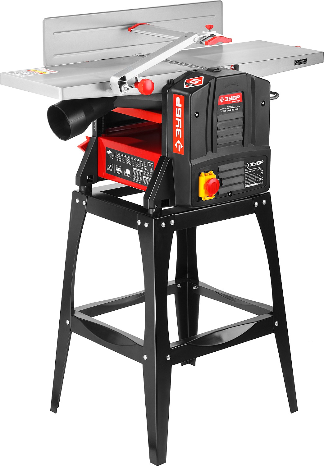 ЗУБР 254 мм, 1600 Вт, фуговально - рейсмусовый станок (СРФ-254-1600С) — фото 3