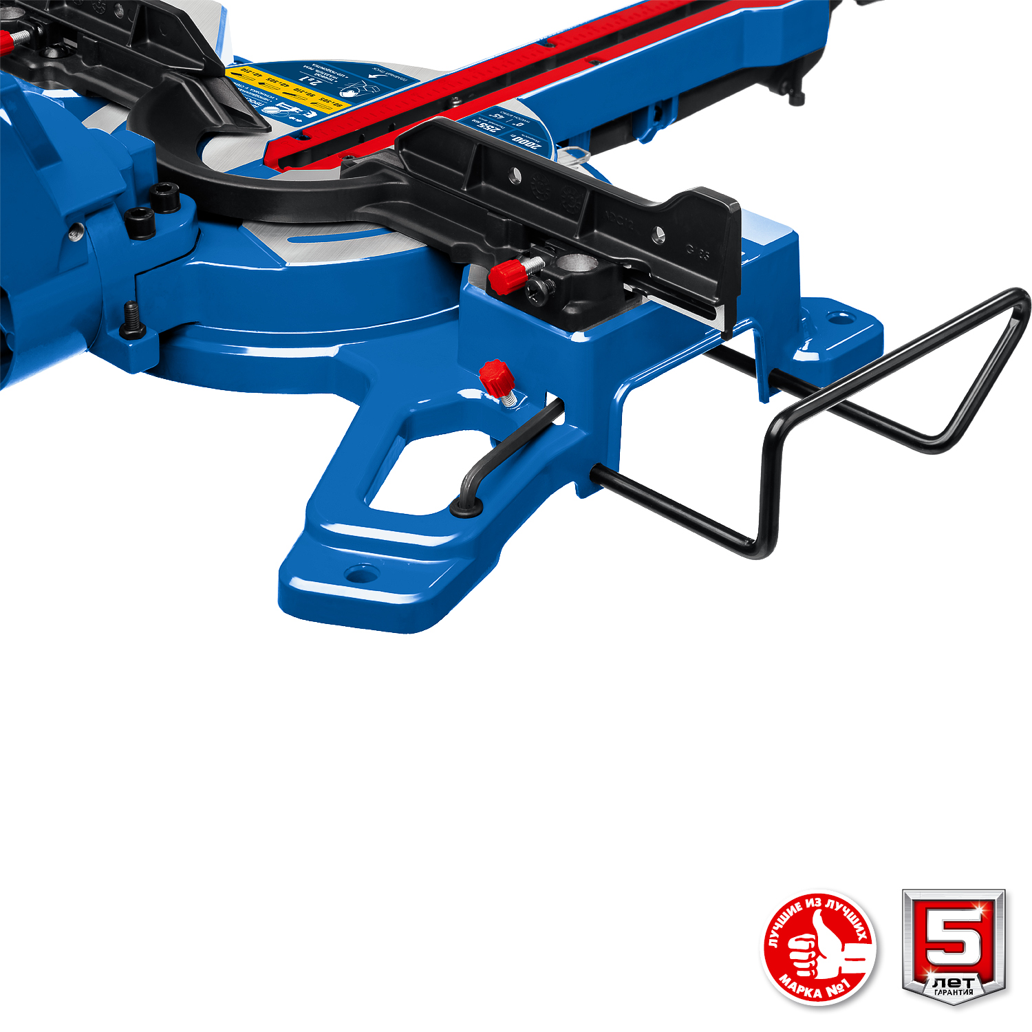 ЗУБР Профессионал ППТ-255-П пила торцовочная с протяжкой, d 255 х 30 мм, 2000 Вт — фото 18