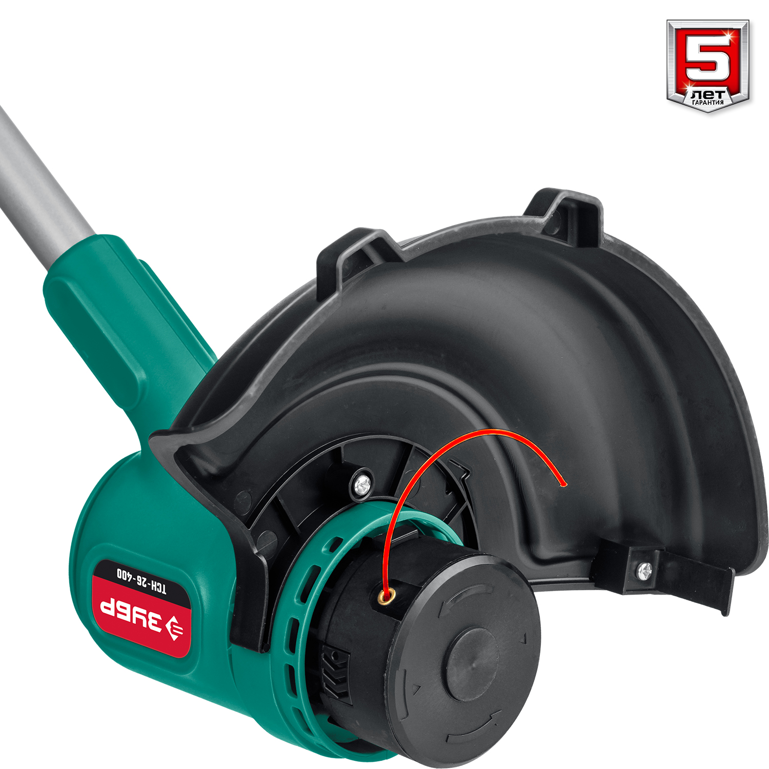 ЗУБР 400 Вт, ш/с 26 см, сетевой триммер (ТСН-26-400) — фото 7