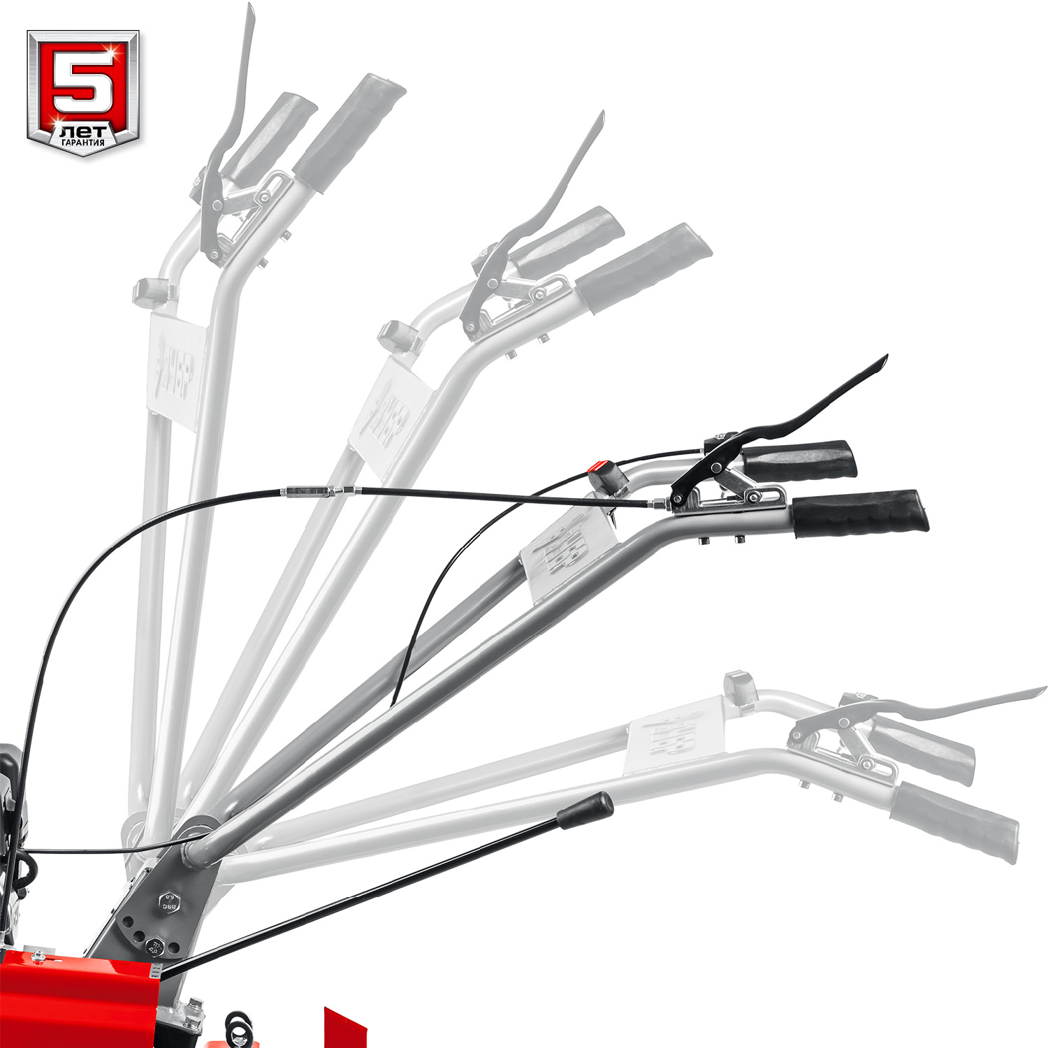 ЗУБР увеличенные колеса, 7 л.с., мотоблок (МТБ-300 У) — фото 17