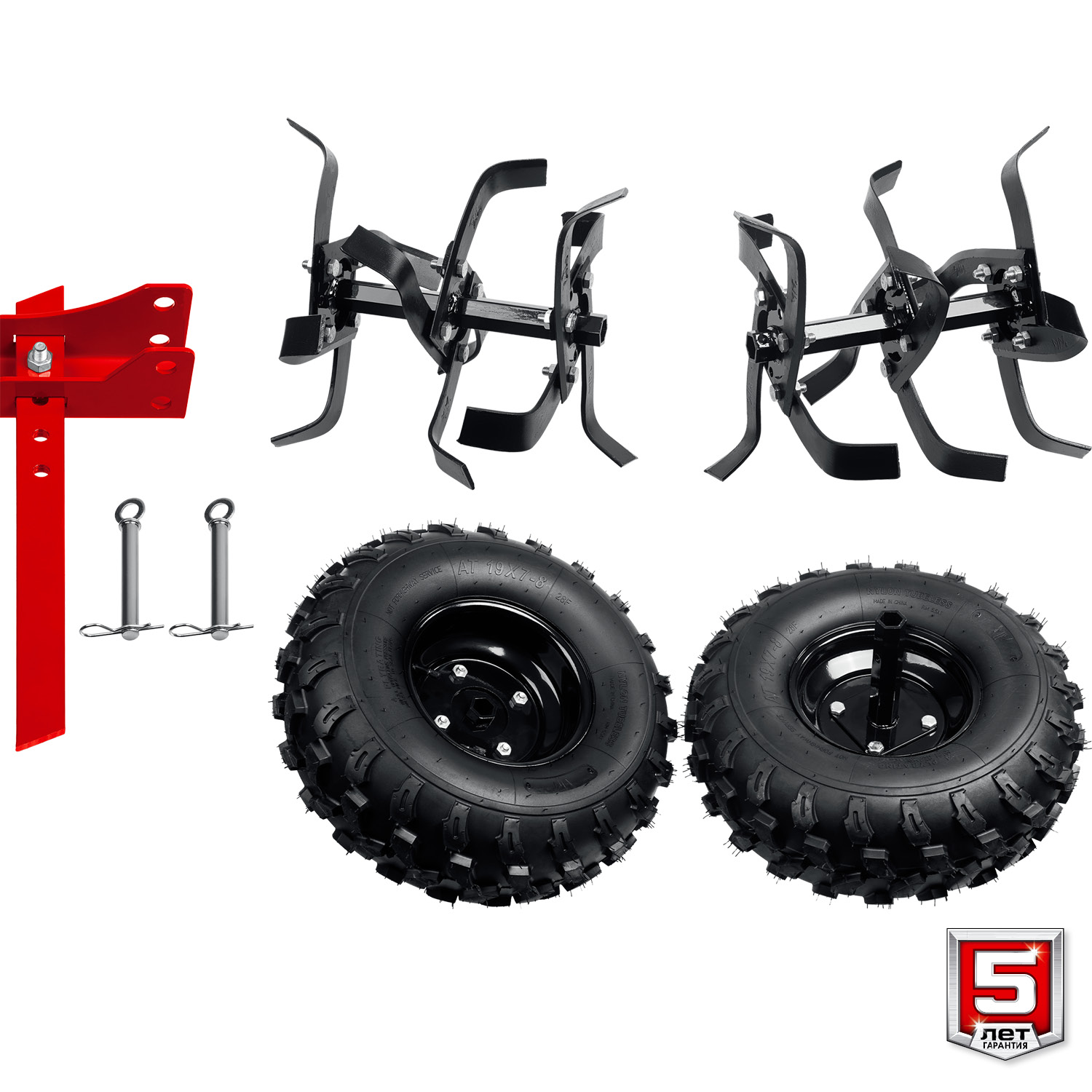 ЗУБР увеличенные колеса, 7 л.с., мотоблок (МТБ-300 У) — фото 19