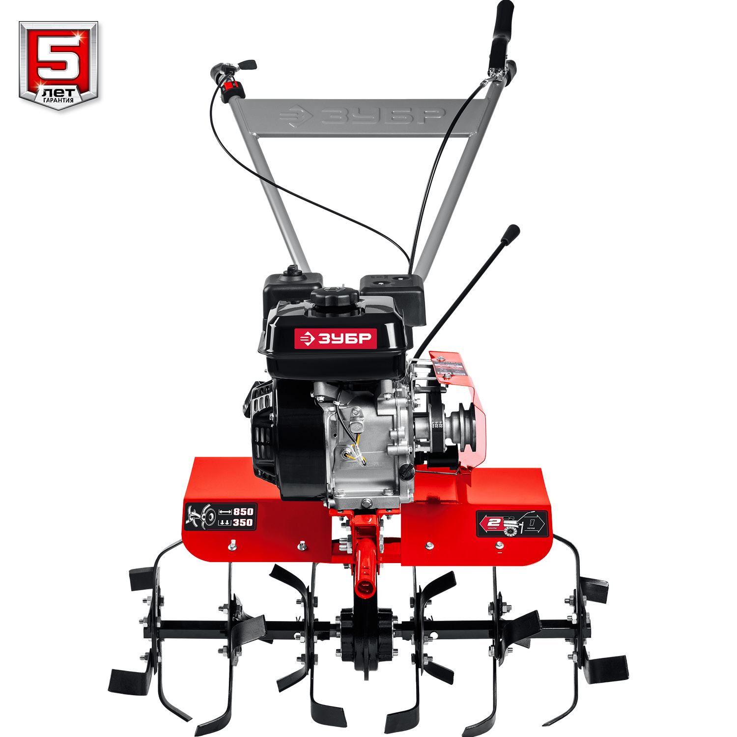 ЗУБР увеличенные колеса, 7 л.с., мотоблок (МТБ-300 У) — фото 9