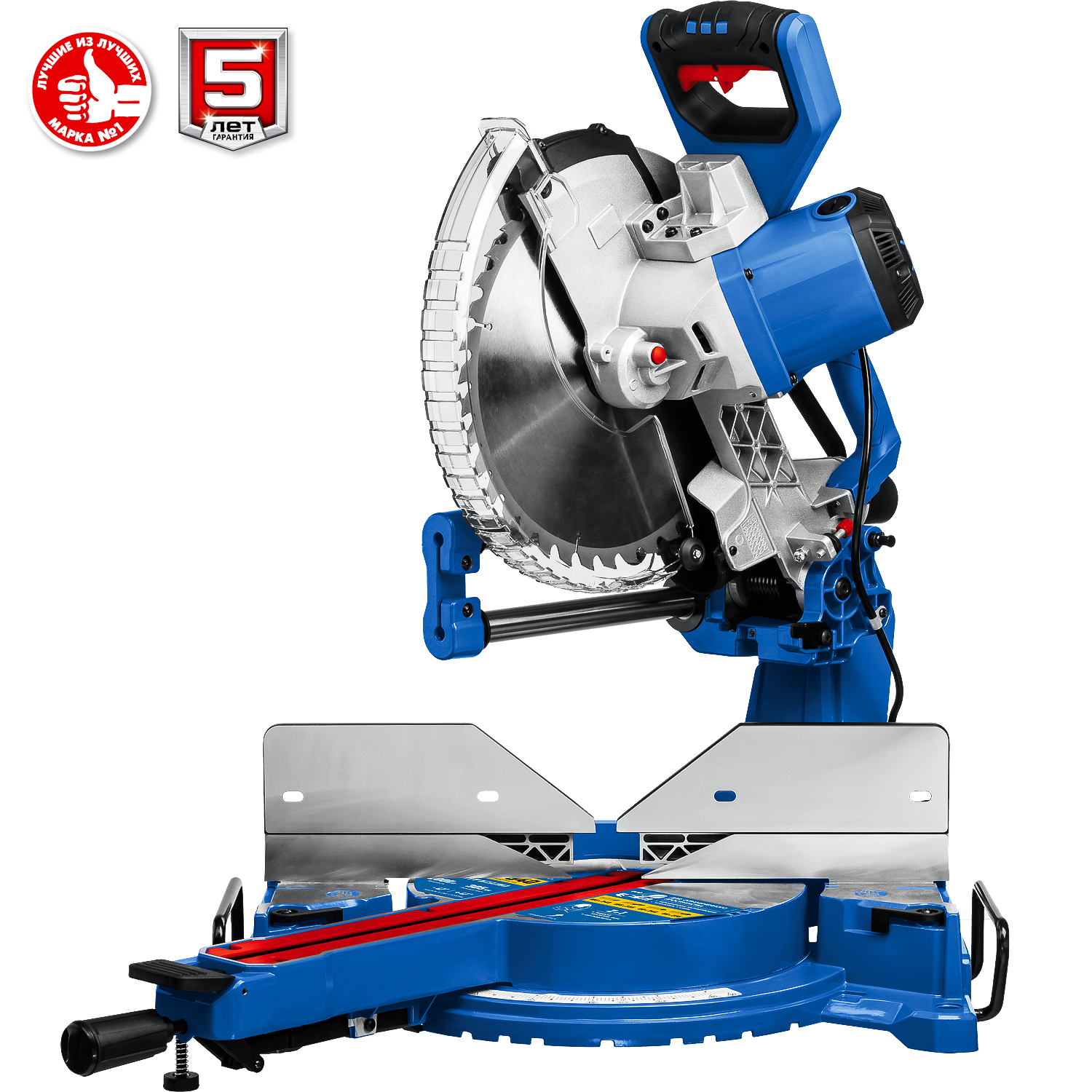 ЗУБР Профессионал ППТ-305-П пила торцовочная с протяжкой, d 305 х 30 мм, 2000 Вт — фото 12