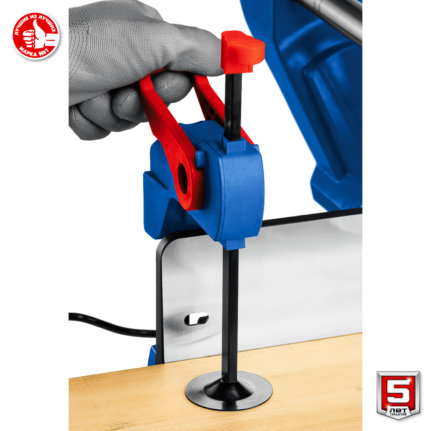 ЗУБР Профессионал ППТ-305-П пила торцовочная с протяжкой, d 305 х 30 мм, 2000 Вт — фото 17