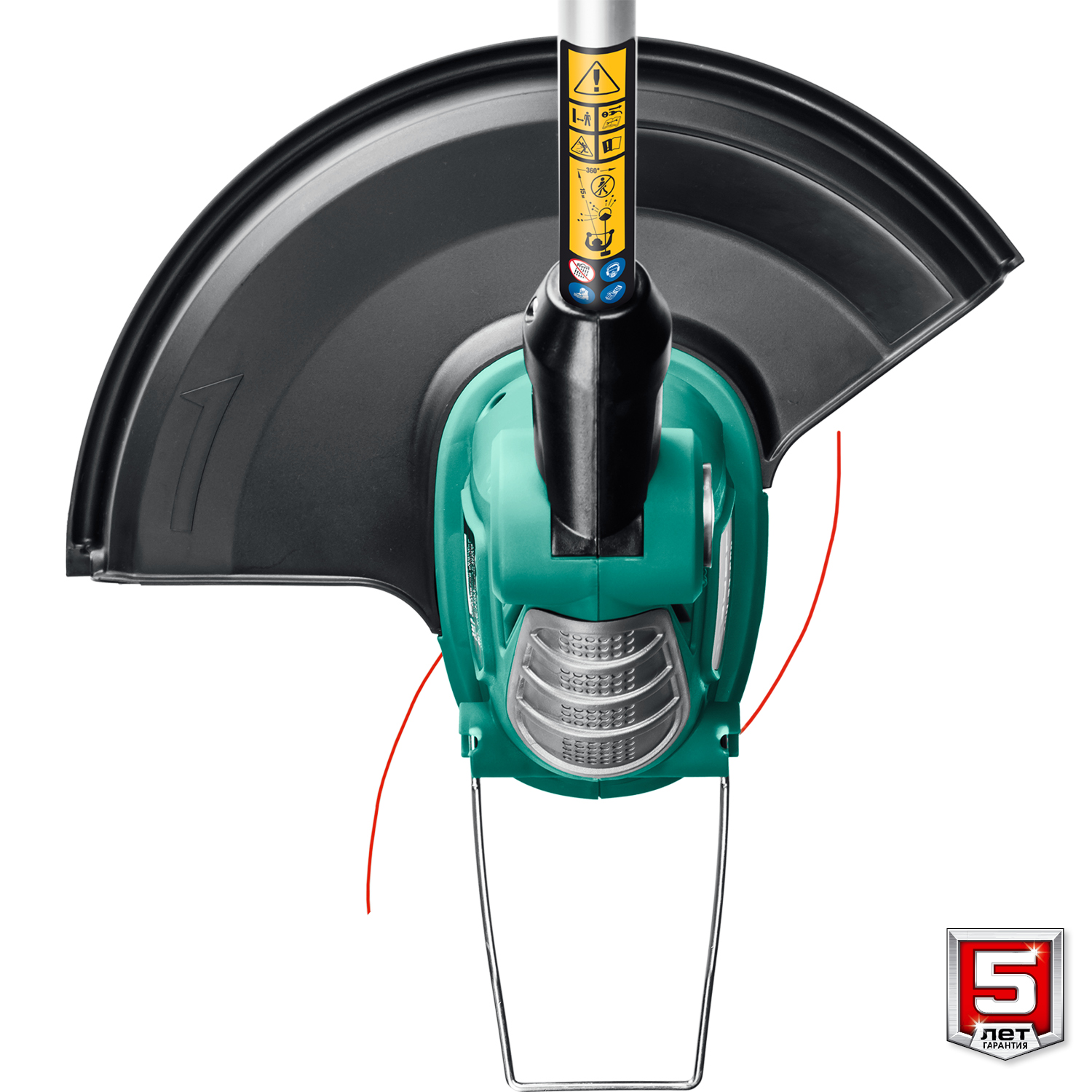 ЗУБР 600 Вт, ш/с 33 см, сетевой триммер (ТСН-33-600) — фото 10
