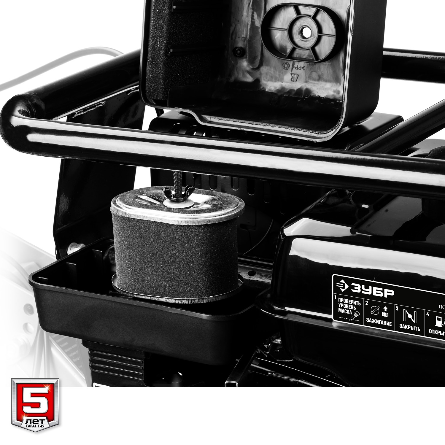 ЗУБР 7 л.с., усиленный мотоблок (МТУ-350) — фото 16