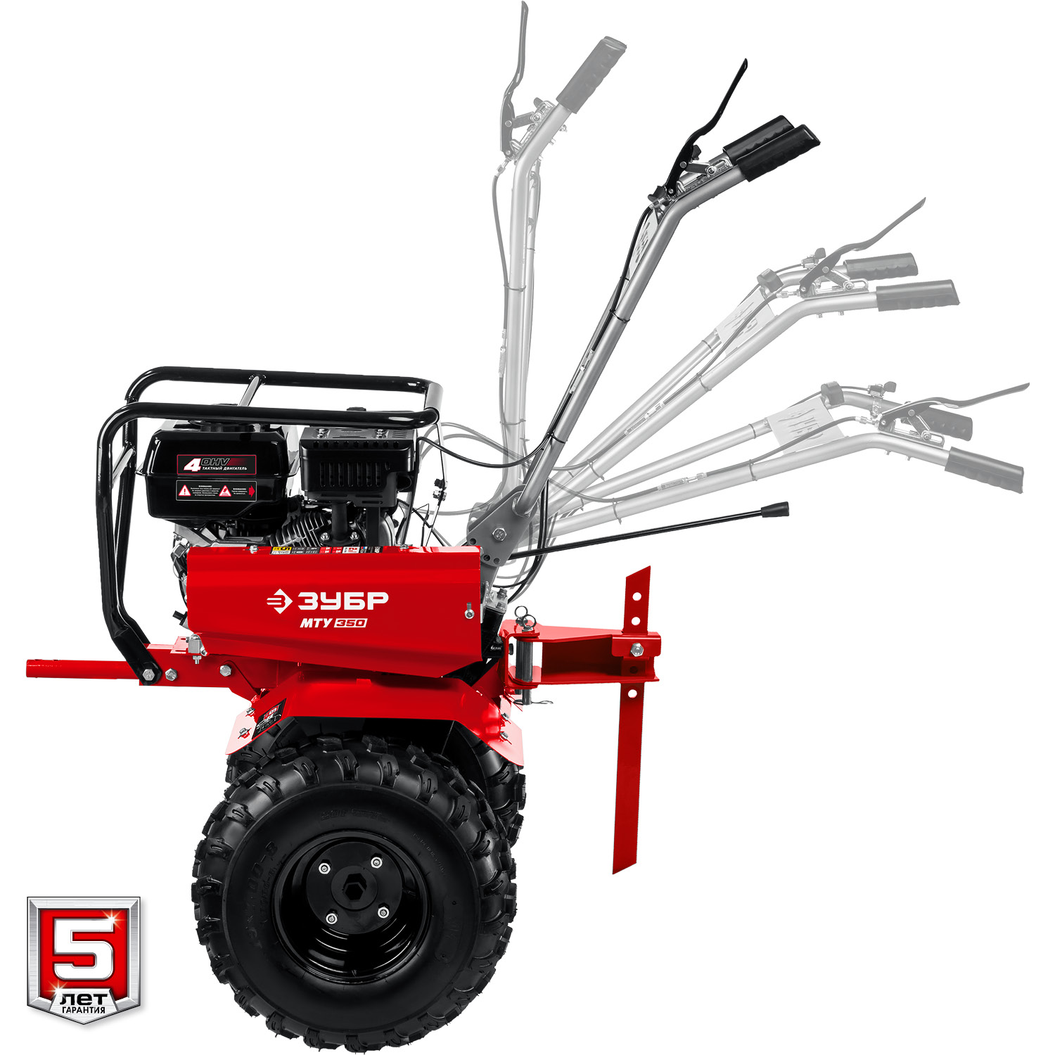 ЗУБР 7 л.с., усиленный мотоблок (МТУ-350) — фото 18