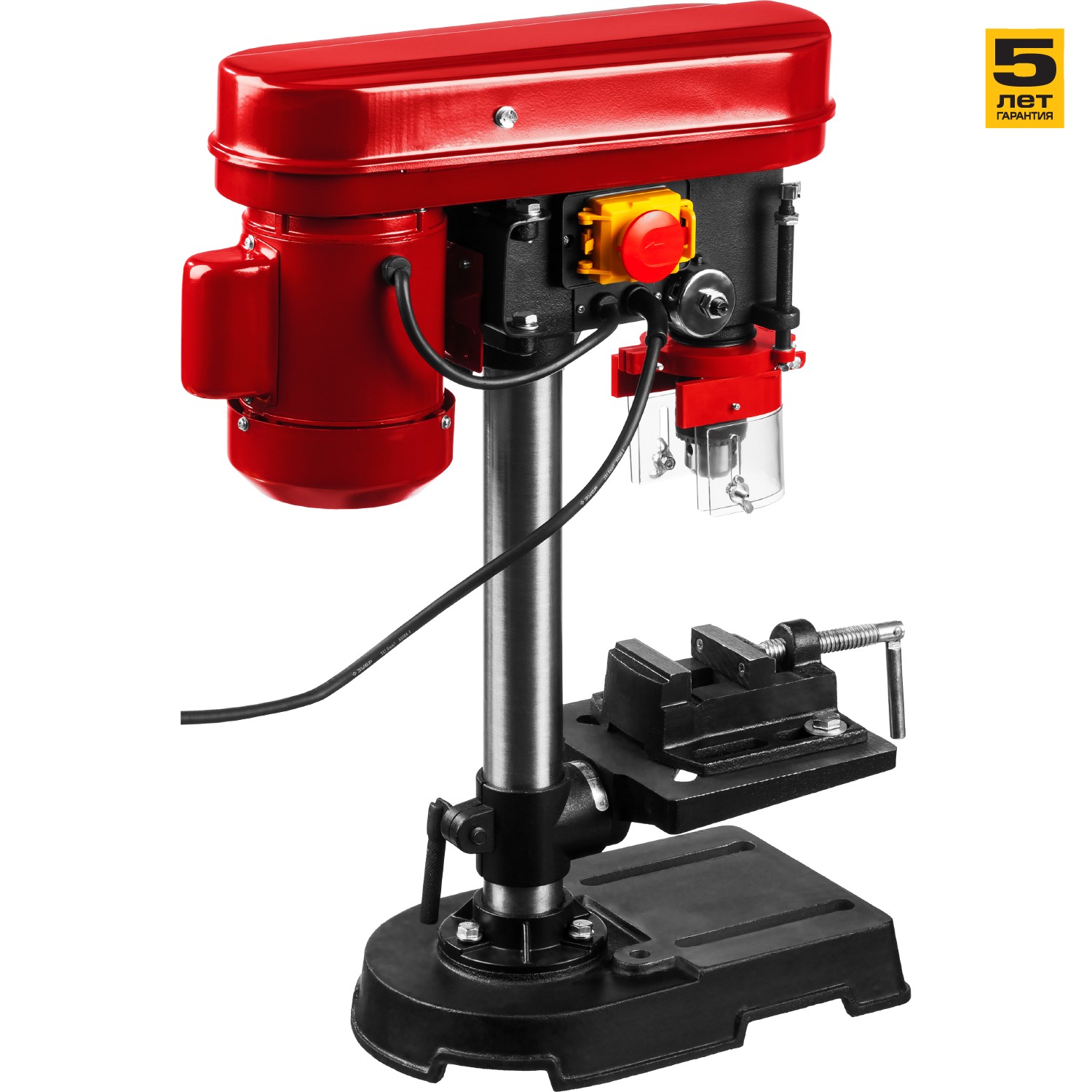ЗУБР 350 Вт, 13 мм, вертикально - сверлильный станок (ЗСС-350) — фото 5