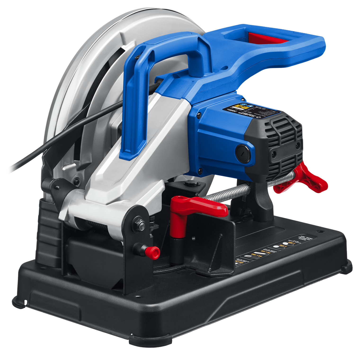 ЗУБР 355 мм, 2000 Вт, пила отрезная (монтажная) по металлу, холодная резка, Профессионал (ПОМ-355) — фото 11