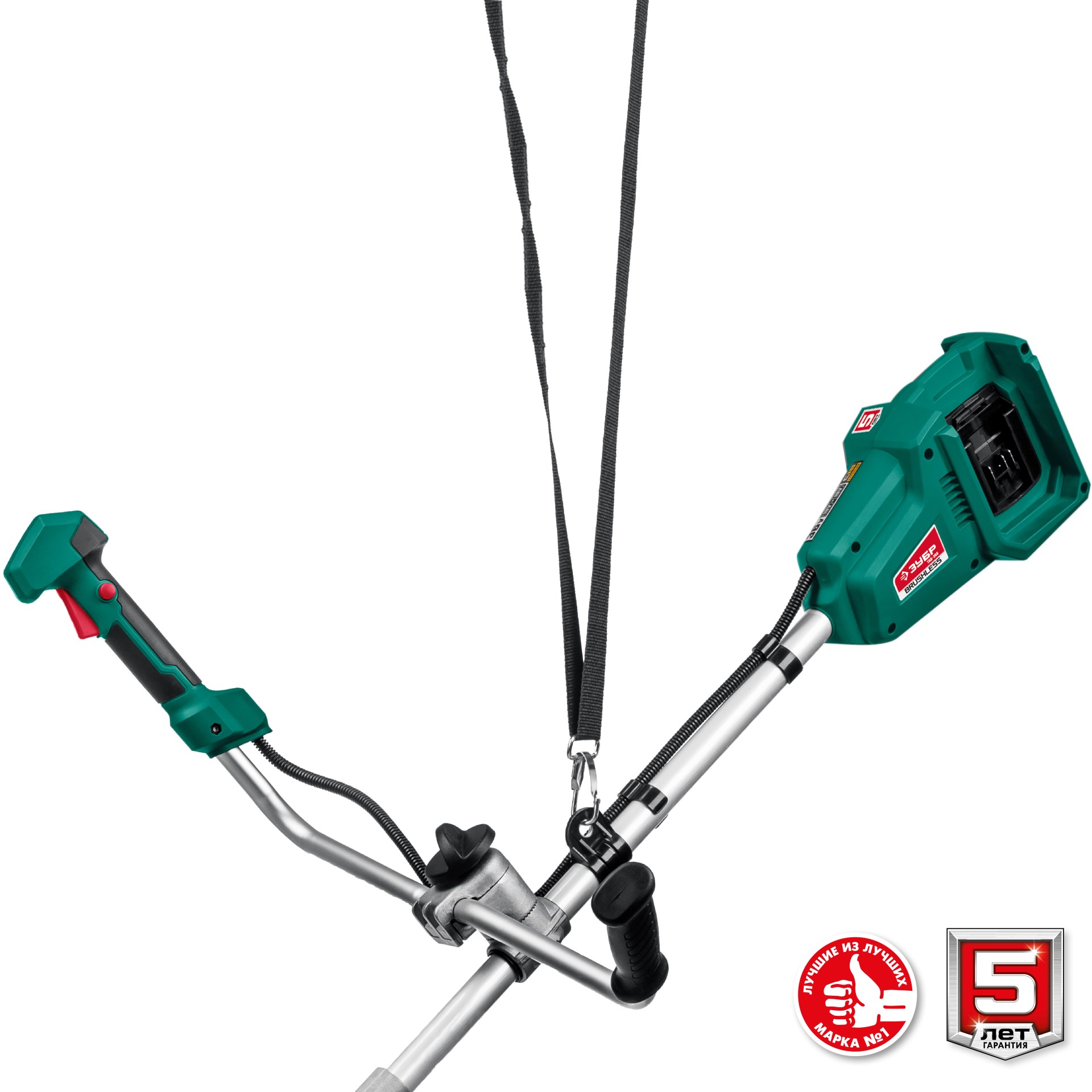 ЗУБР С1-18, 36 В, 35/25.5 см, без АКБ, бесщеточный триммер (ТАБ-365) — фото 12
