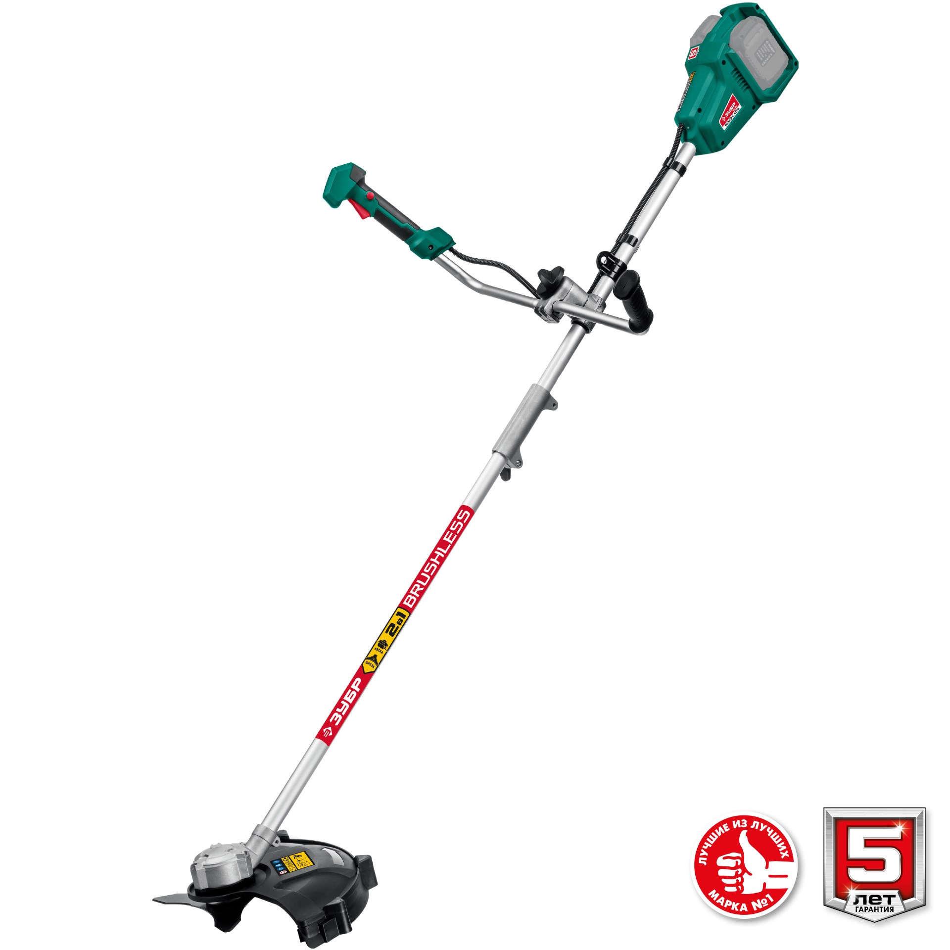 ЗУБР С1-18, 36 В, 35/25.5 см, без АКБ, бесщеточный триммер (ТАБ-365) — фото 7