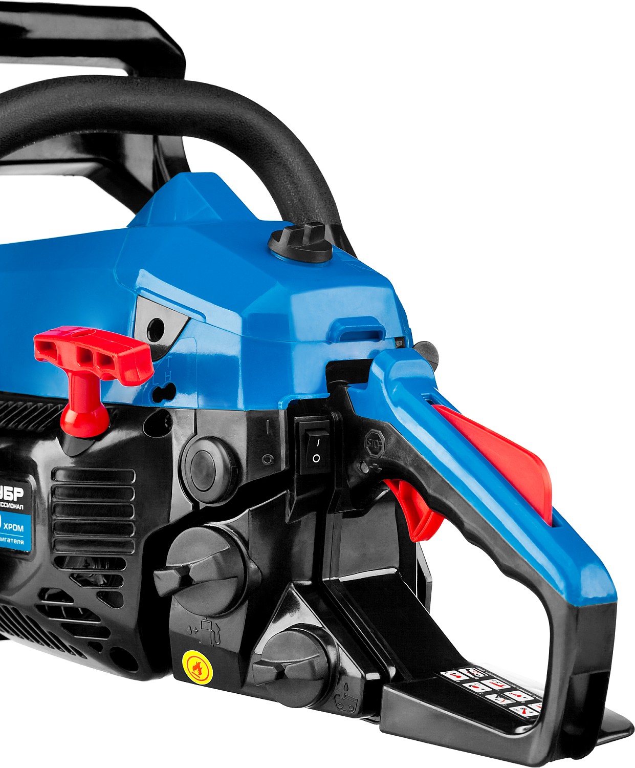 ЗУБР 37 см3, 35 см, бензопила, Профессионал (ПБЦ-370 35П) — фото 7