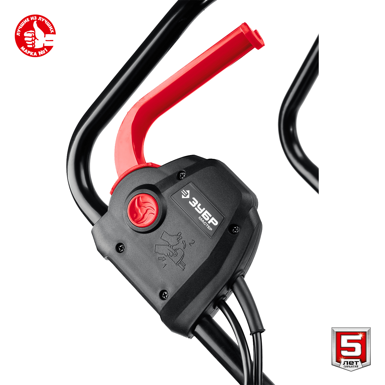 ЗУБР 1700 Вт, ш/с 38 см, сетевая газонокосилка (ГСЦ-38-1700) — фото 16