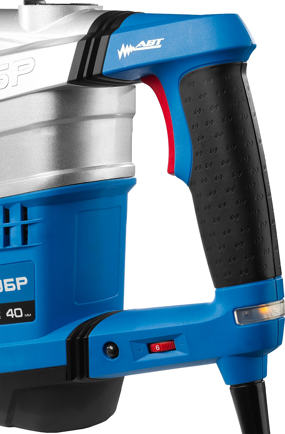 ЗУБР 40 мм, 1250 Вт, АВТ, перфоратор SDS-Max, Профессионал (ЗПМ-40-1250 ЭВК) — фото 9