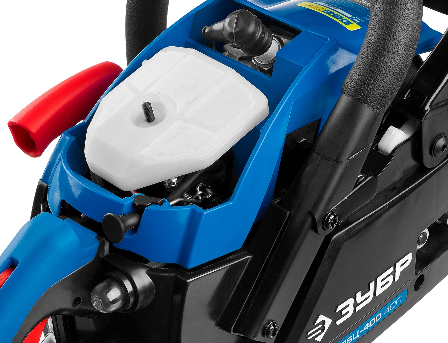 ЗУБР 40 см3, 40 см, бензопила, Профессионал (ПБЦ-400 40П) — фото 9