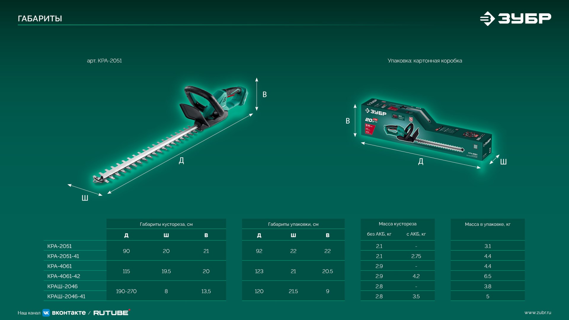 ЗУБР 40 В (2x20В), 610 мм, 2 АКБ LMS (4 Ач), кусторез аккумуляторный бесщеточный (КРА-4061-42) — фото 32