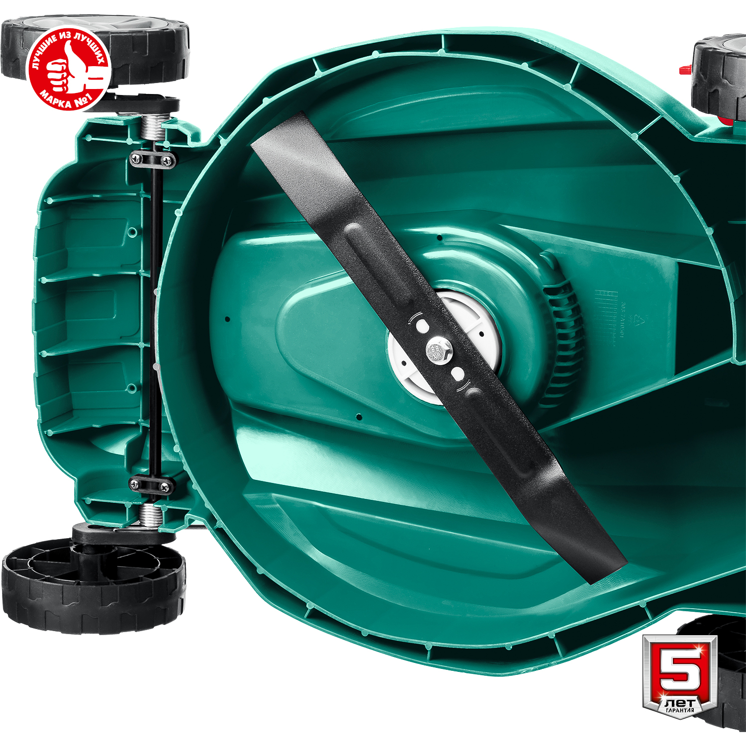 ЗУБР 2000 Вт, ш/с 42 см, сетевая газонокосилка (ГСЦ-42-2000) — фото 12