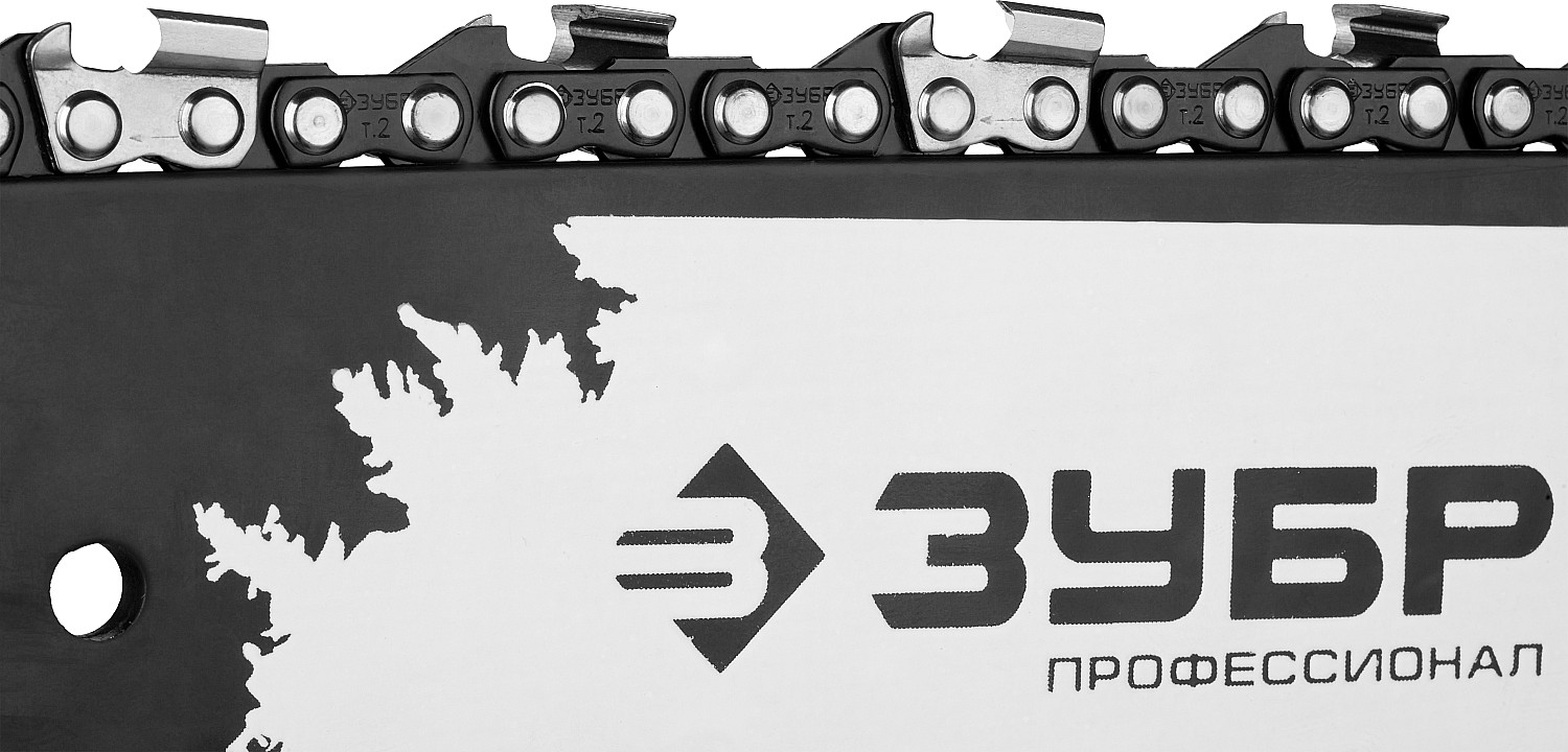 ЗУБР 45 см3, 40 см, бензопила, Профессионал (ПБЦ-450 40П) — фото 14