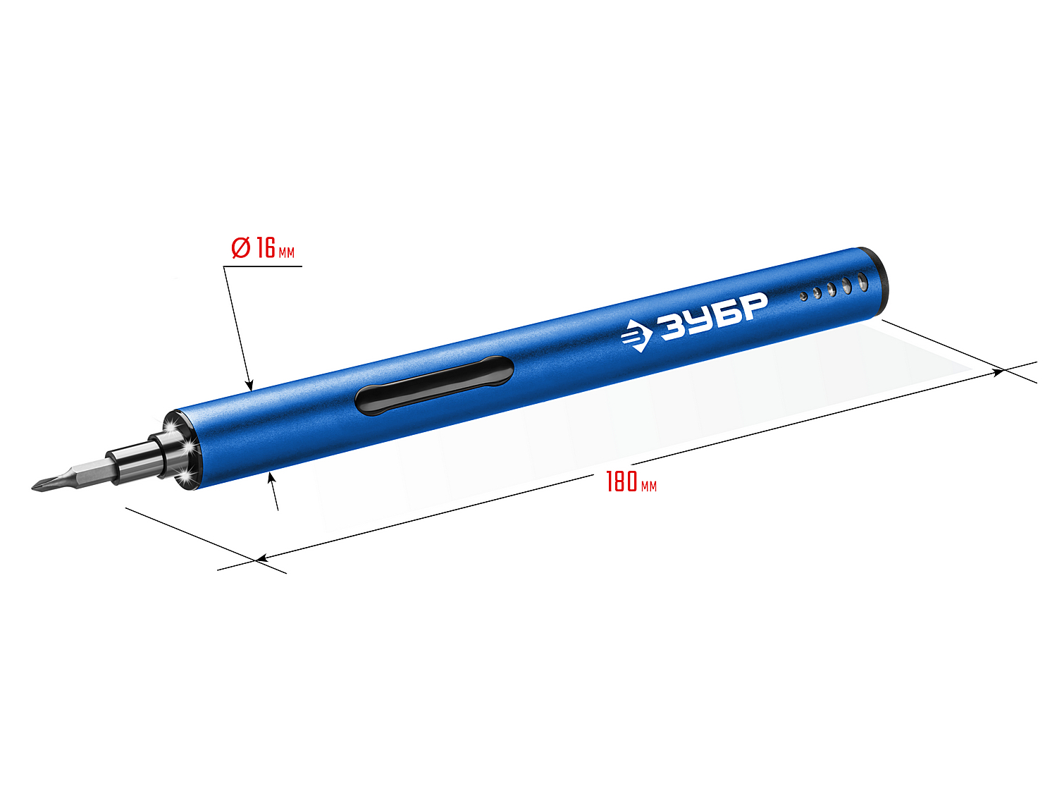 ЗУБР 4 Vmax, аккумуляторная отвертка для точных работ, 20 бит, Профессионал (ОТР-4 Н20) — фото 3