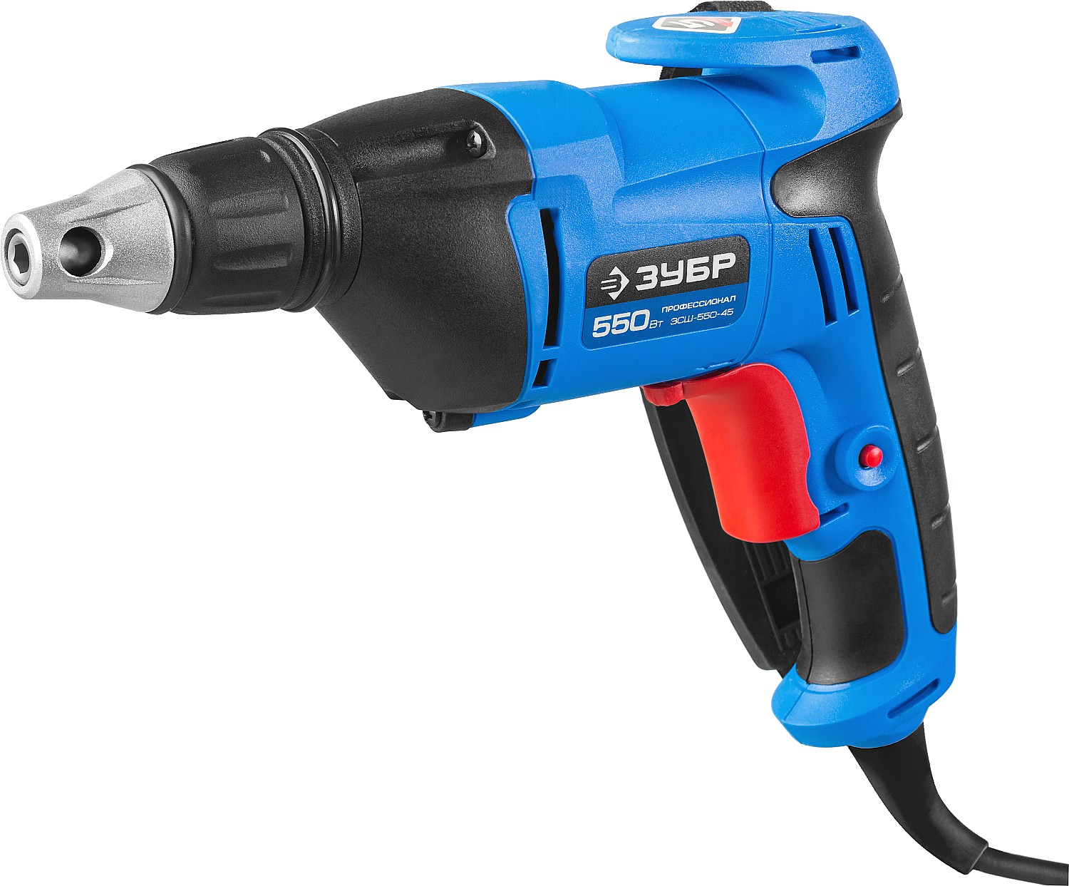 ЗУБР УНИВЕРСАЛ, 550 Вт, 10 Н·м, сетевой шуруповерт (ЗСШ-550-45) — фото 5