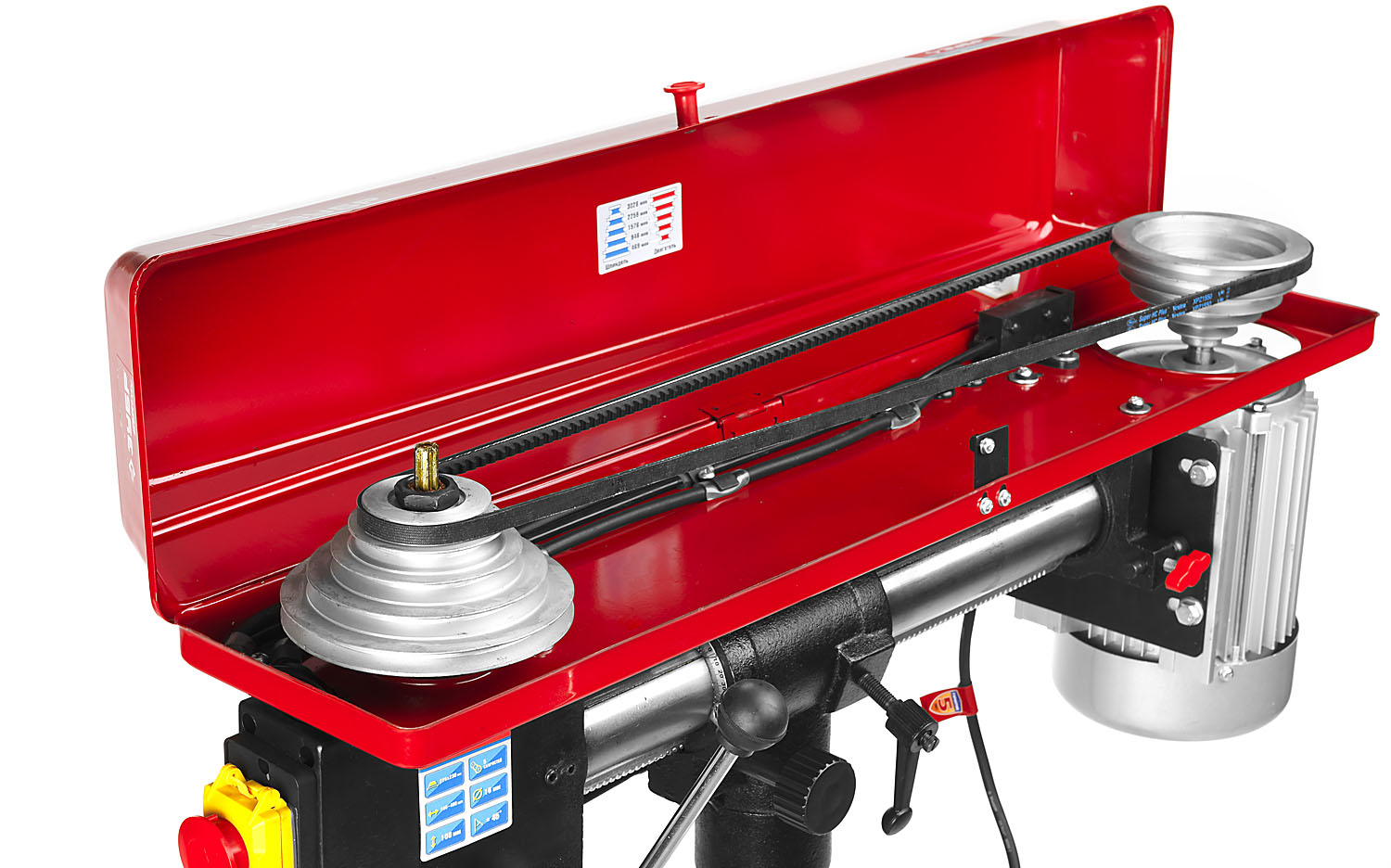 ЗУБР 550 Вт, 16 мм, радиально - сверлильный станок (ЗСС-550) — фото 6