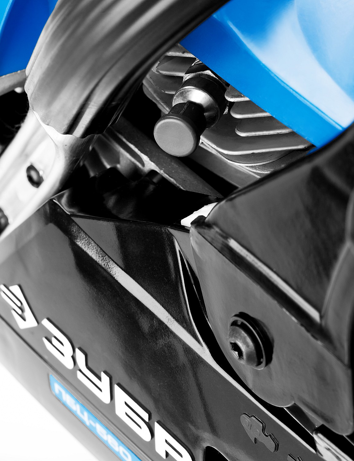 ЗУБР 56 см3, 45 см, бензопила, Профессионал (ПБЦ-560 45ДП) — фото 11