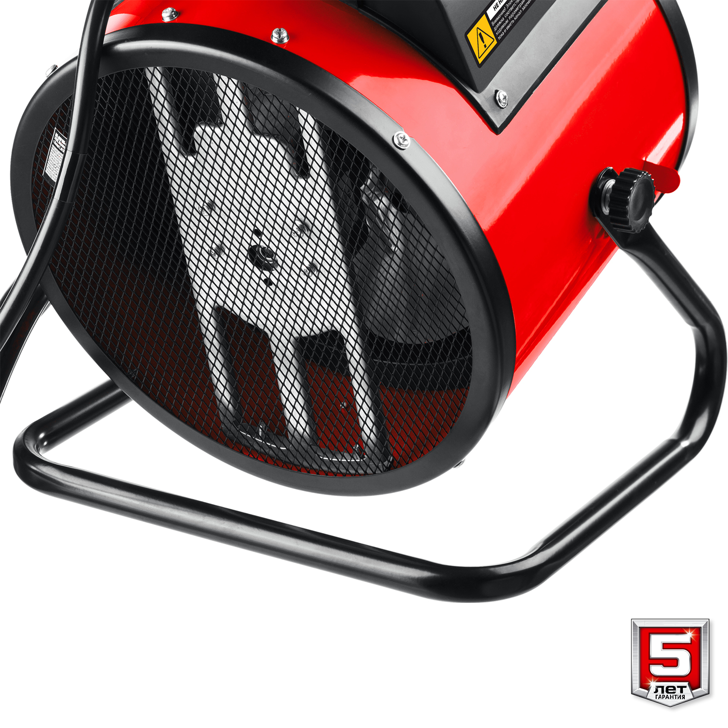 ЗУБР 5 кВт, электрическая тепловая пушка (ТПК-5Р) — фото 6