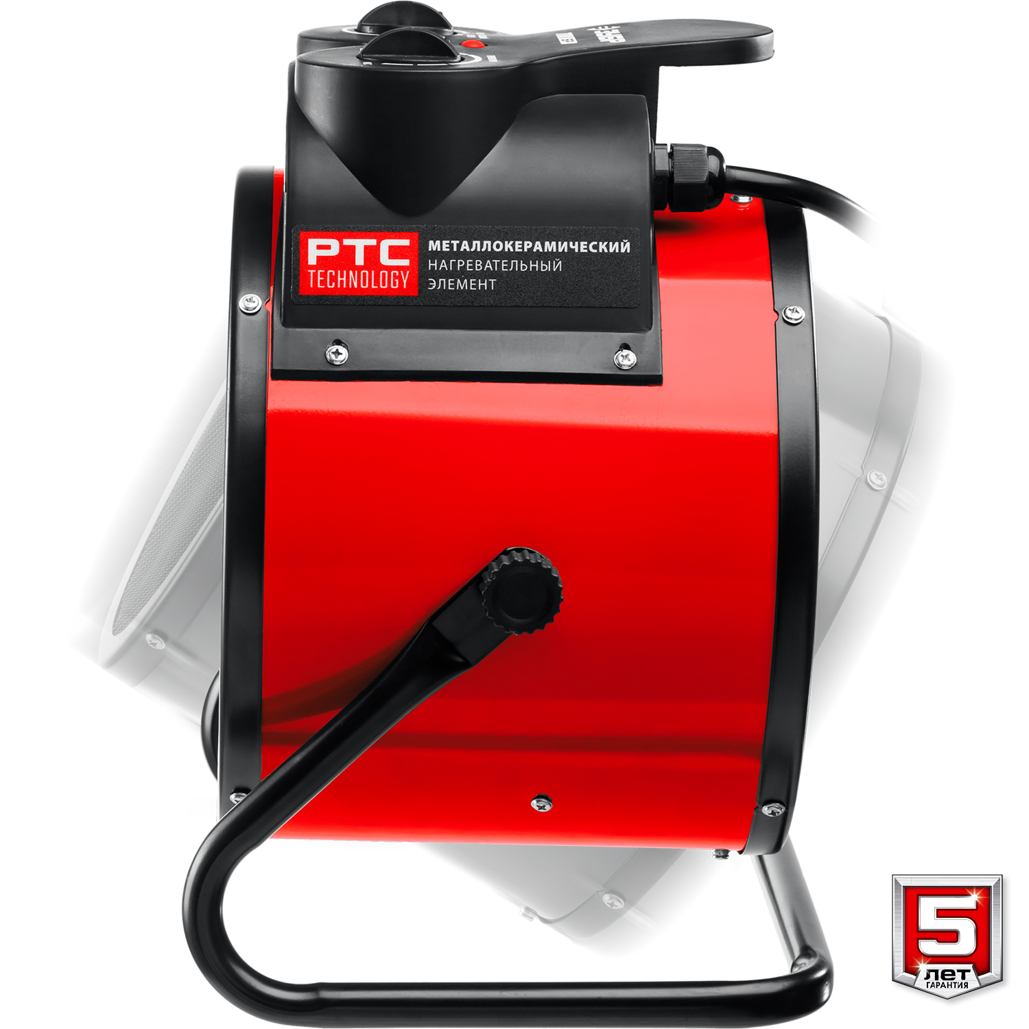 ЗУБР 5 кВт, электрическая тепловая пушка (ТПК-5Р) — фото 8