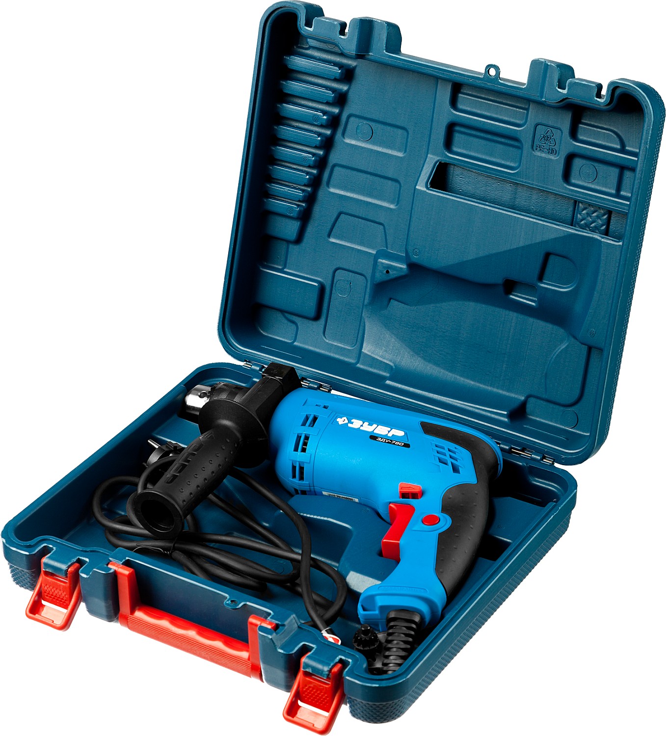 ЗУБР 780 Вт, 13 мм, ударная дрель, кейс, Профессионал (ЗДУ-780 ЭРМК2) — фото 9