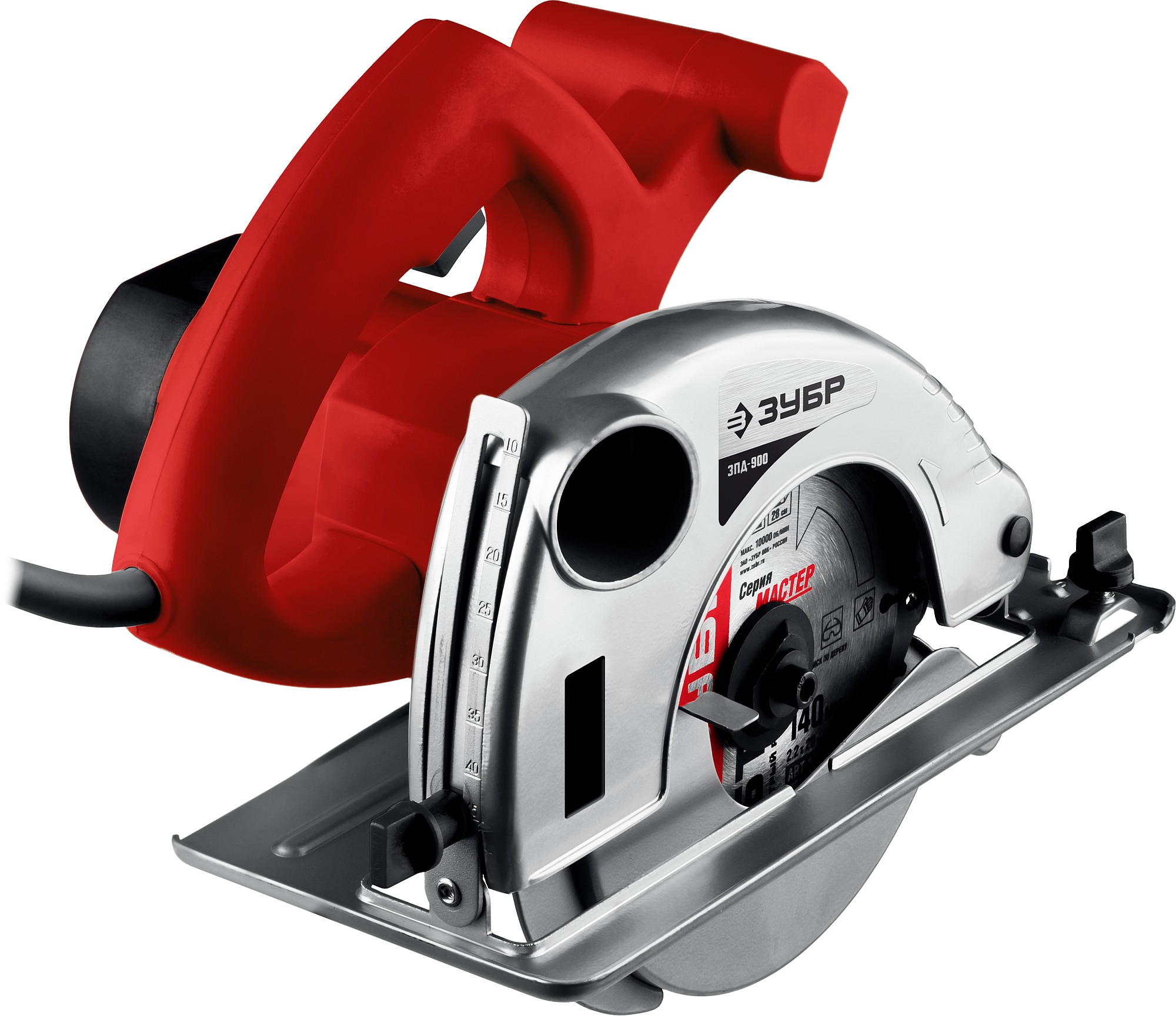 ЗУБР d 140 мм, 900 Вт, циркулярная пила (дисковая) (ЗПД-900) — фото 6